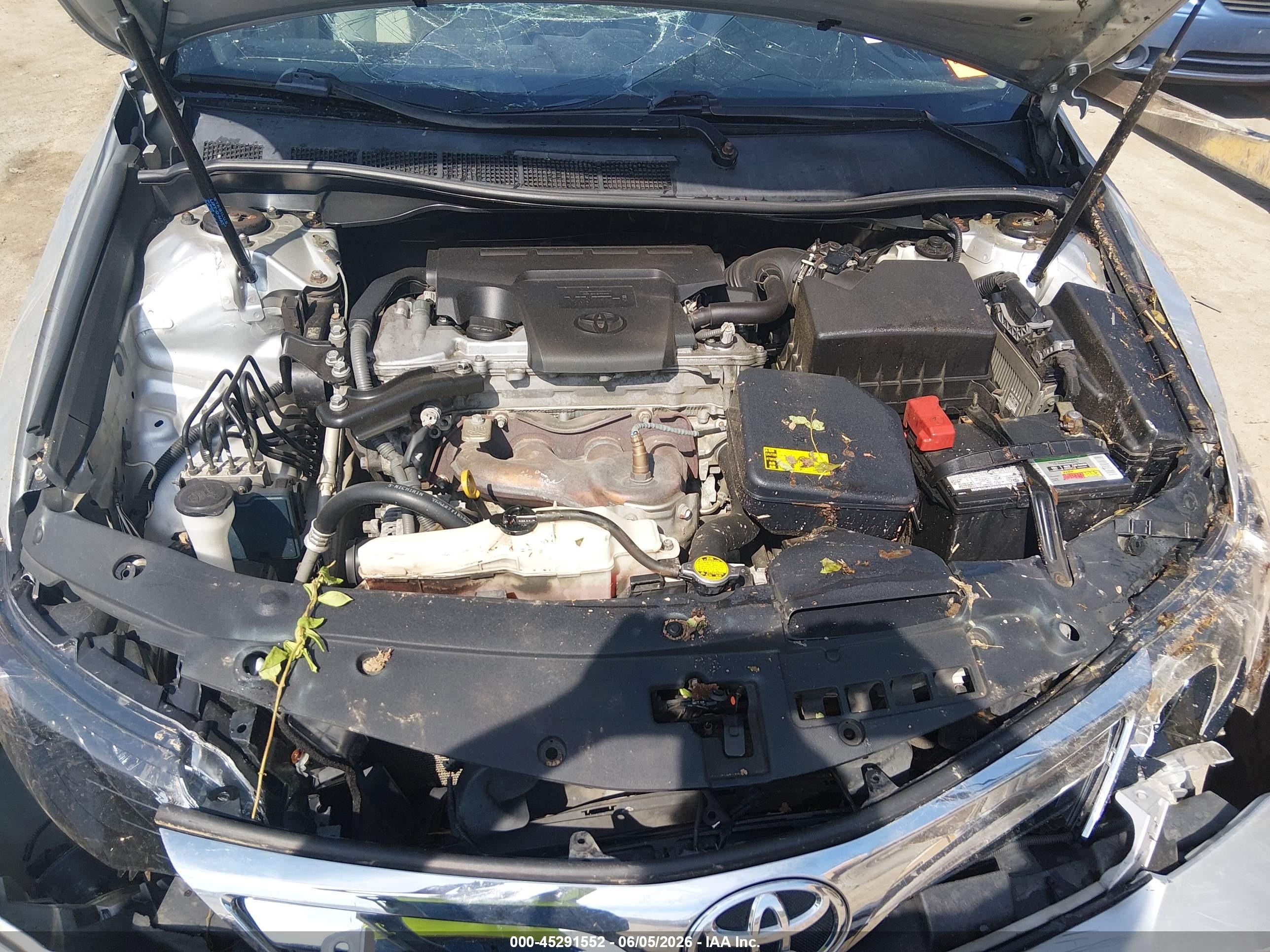 2012 Toyota Camry Xle Silver vin: 4T4BF1FK1CR212913