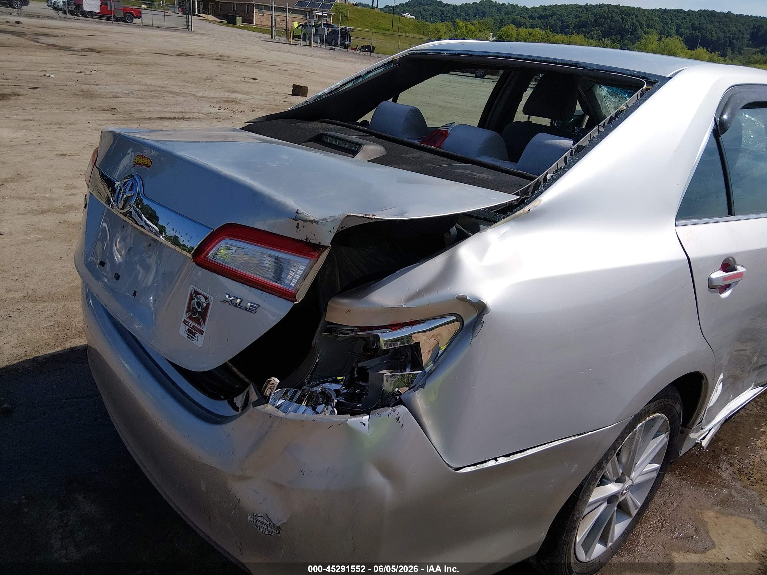 2012 Toyota Camry Xle Silver vin: 4T4BF1FK1CR212913