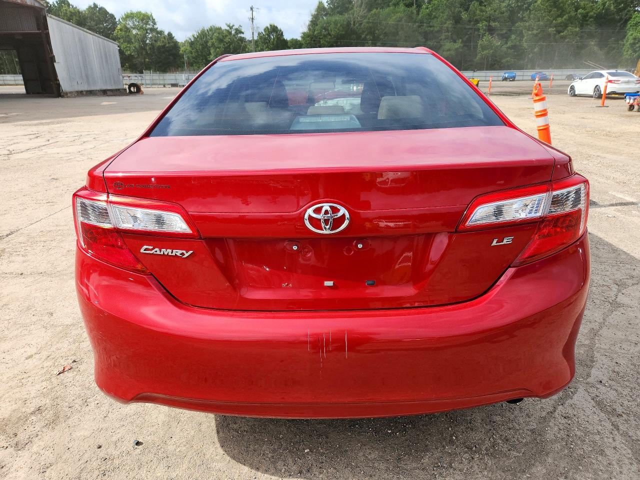 2012 Toyota Camry Le Red vin: 4T4BF1FK1CR257737