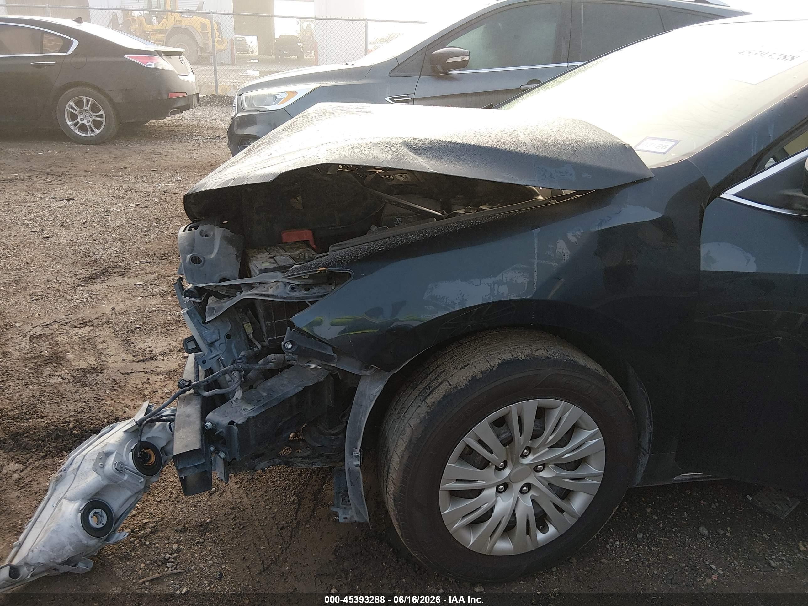 2012 Toyota Camry Le Синий vin: 4T4BF1FK1CR267507