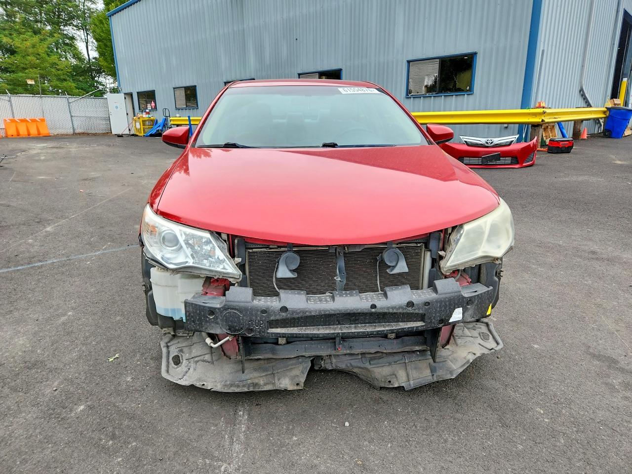 2013 Toyota Camry Le Red vin: 4T4BF1FK1DR276256