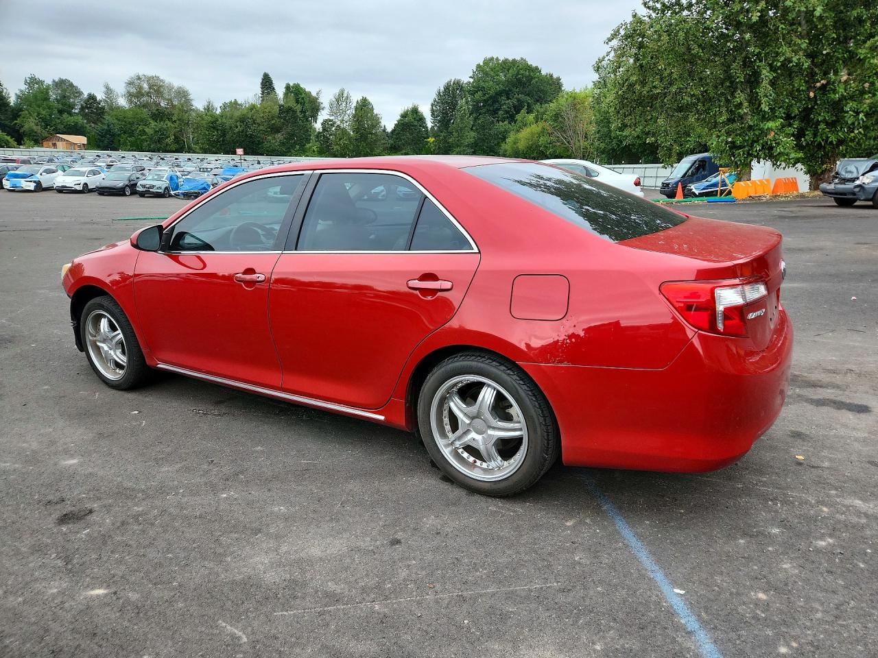 2013 Toyota Camry Le Red vin: 4T4BF1FK1DR276256
