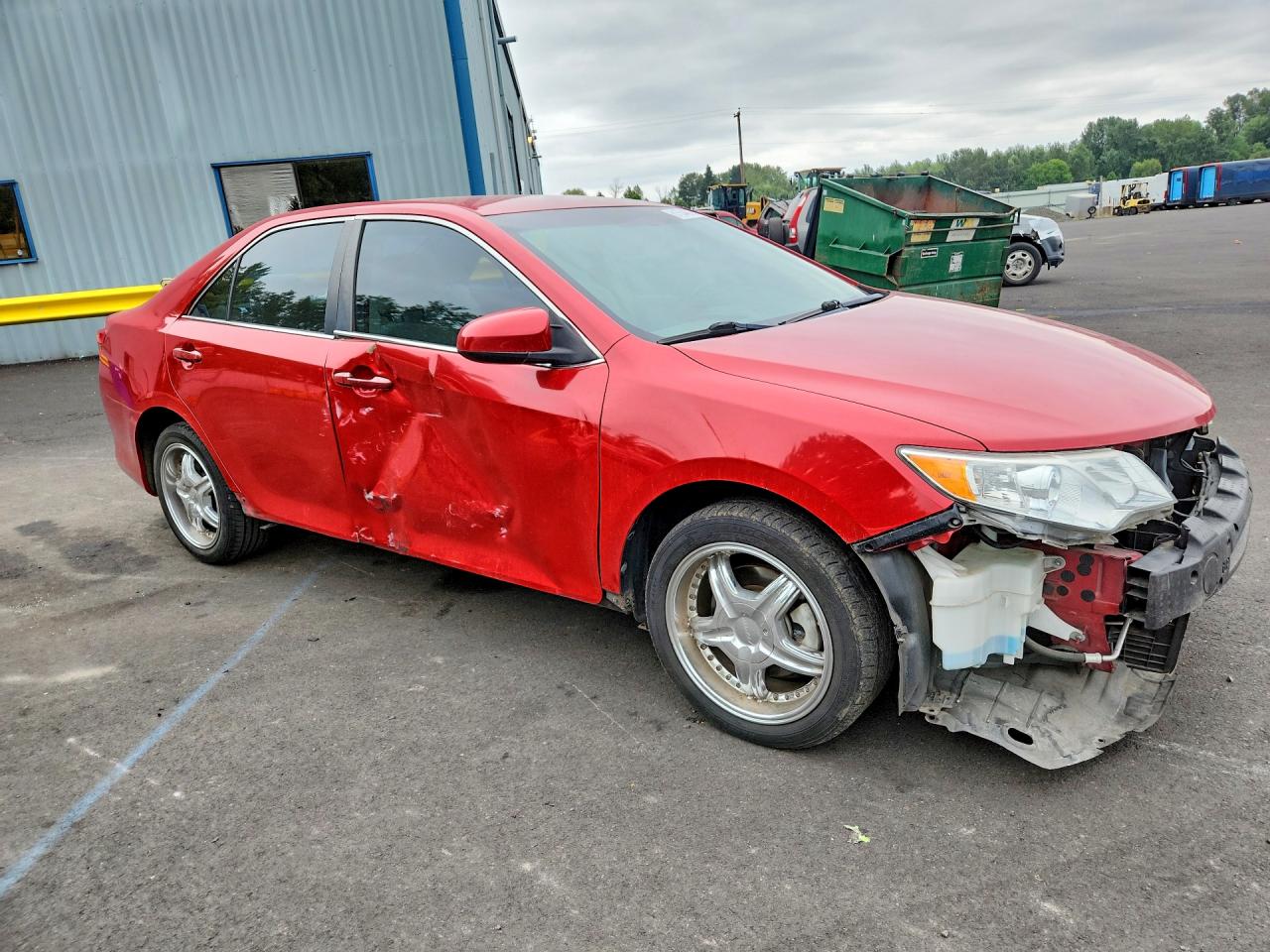 2013 Toyota Camry Le Red vin: 4T4BF1FK1DR276256