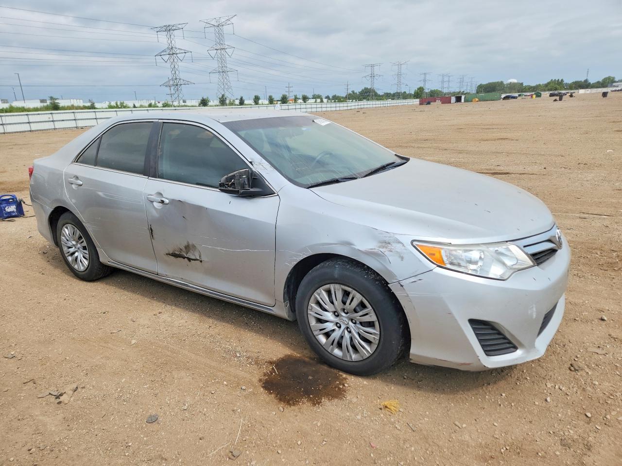 2013 Toyota Camry Le Silver vin: 4T4BF1FK1DR276449
