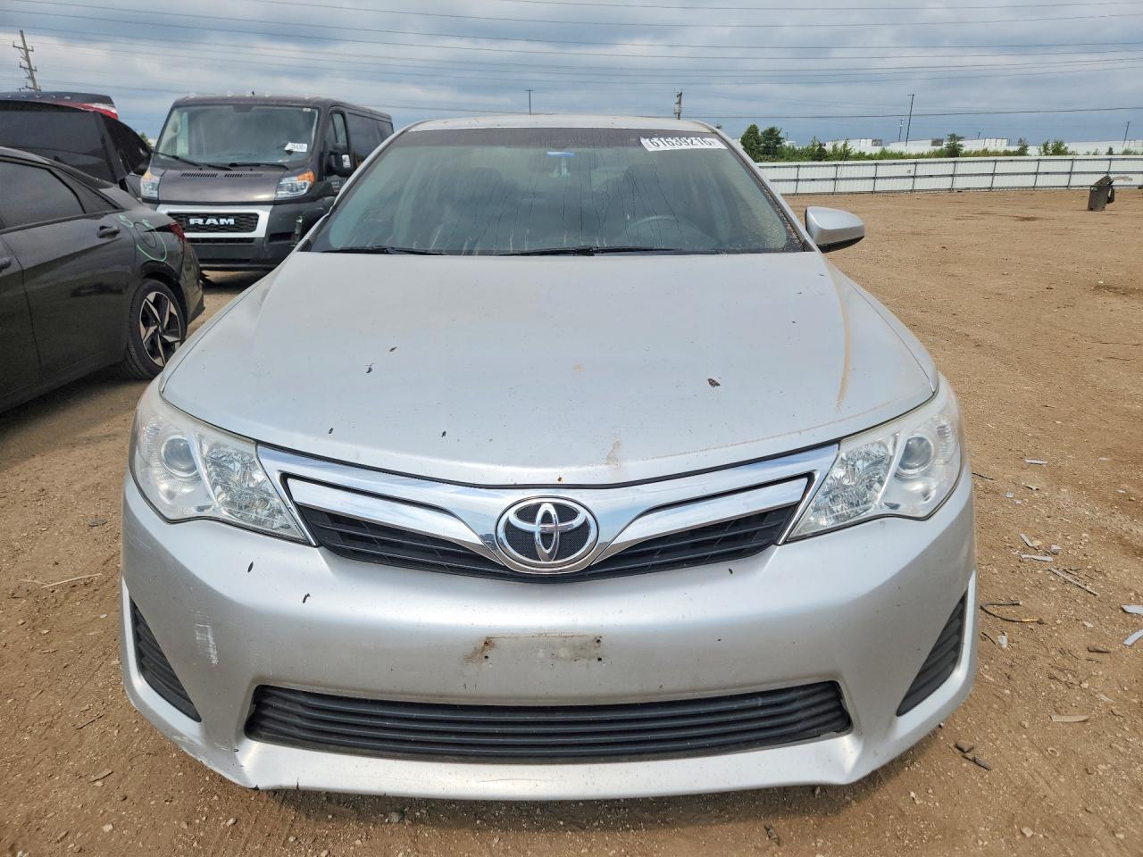 2013 Toyota Camry Le Silver vin: 4T4BF1FK1DR276449