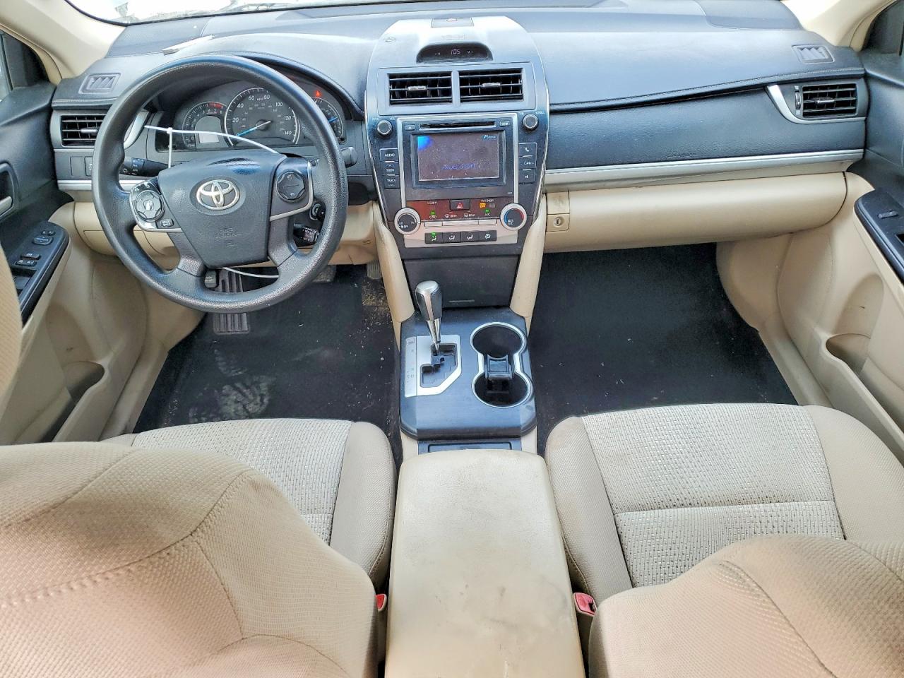 2013 Toyota Camry Le Gray vin: 4T4BF1FK1DR283398