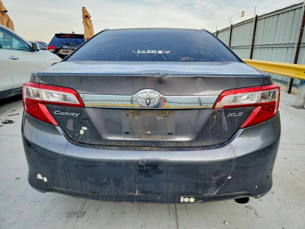 2013 Toyota Camry Xle Gray vin: 4T4BF1FK1DR287547