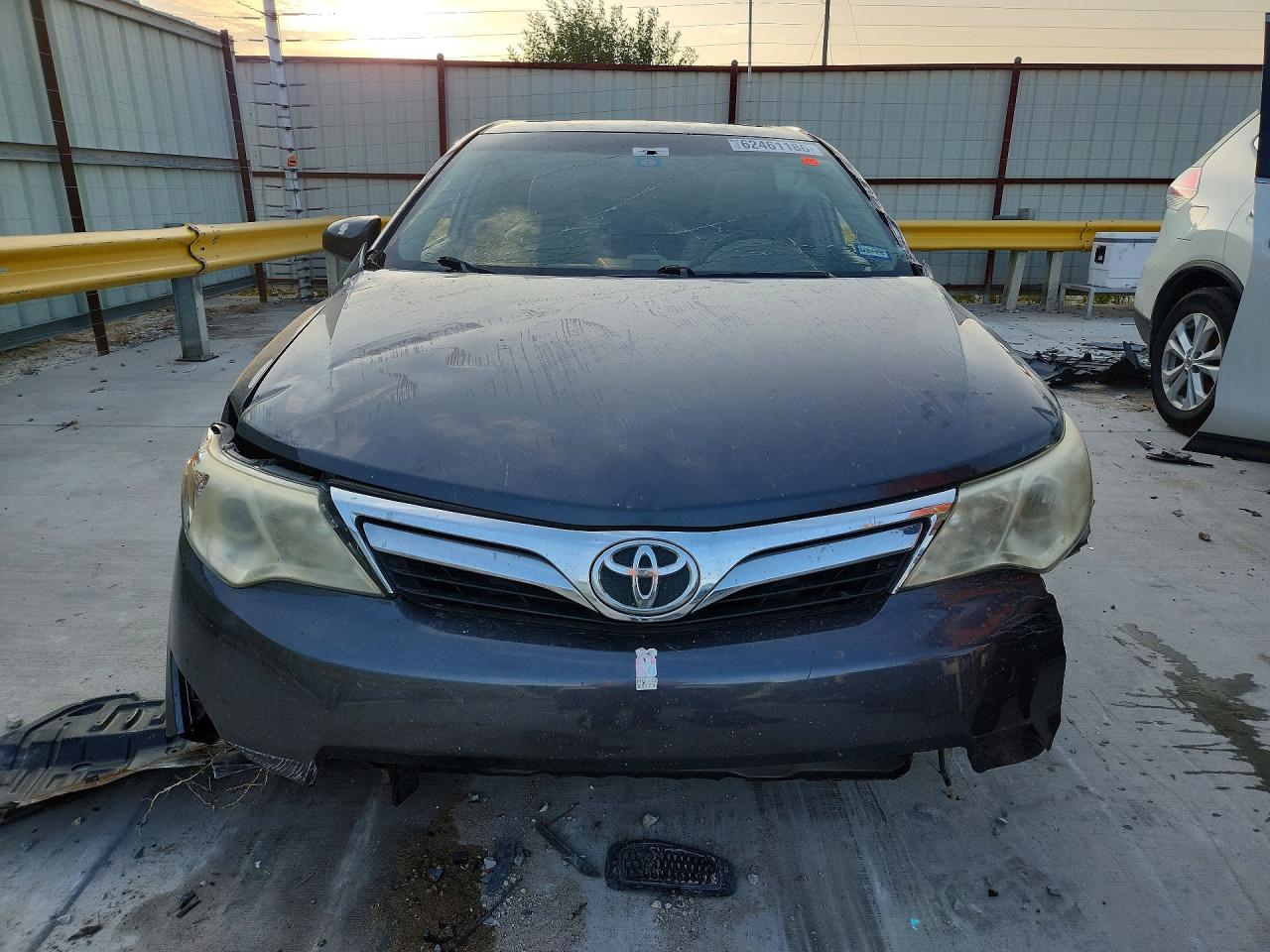 2013 Toyota Camry Xle Gray vin: 4T4BF1FK1DR287547