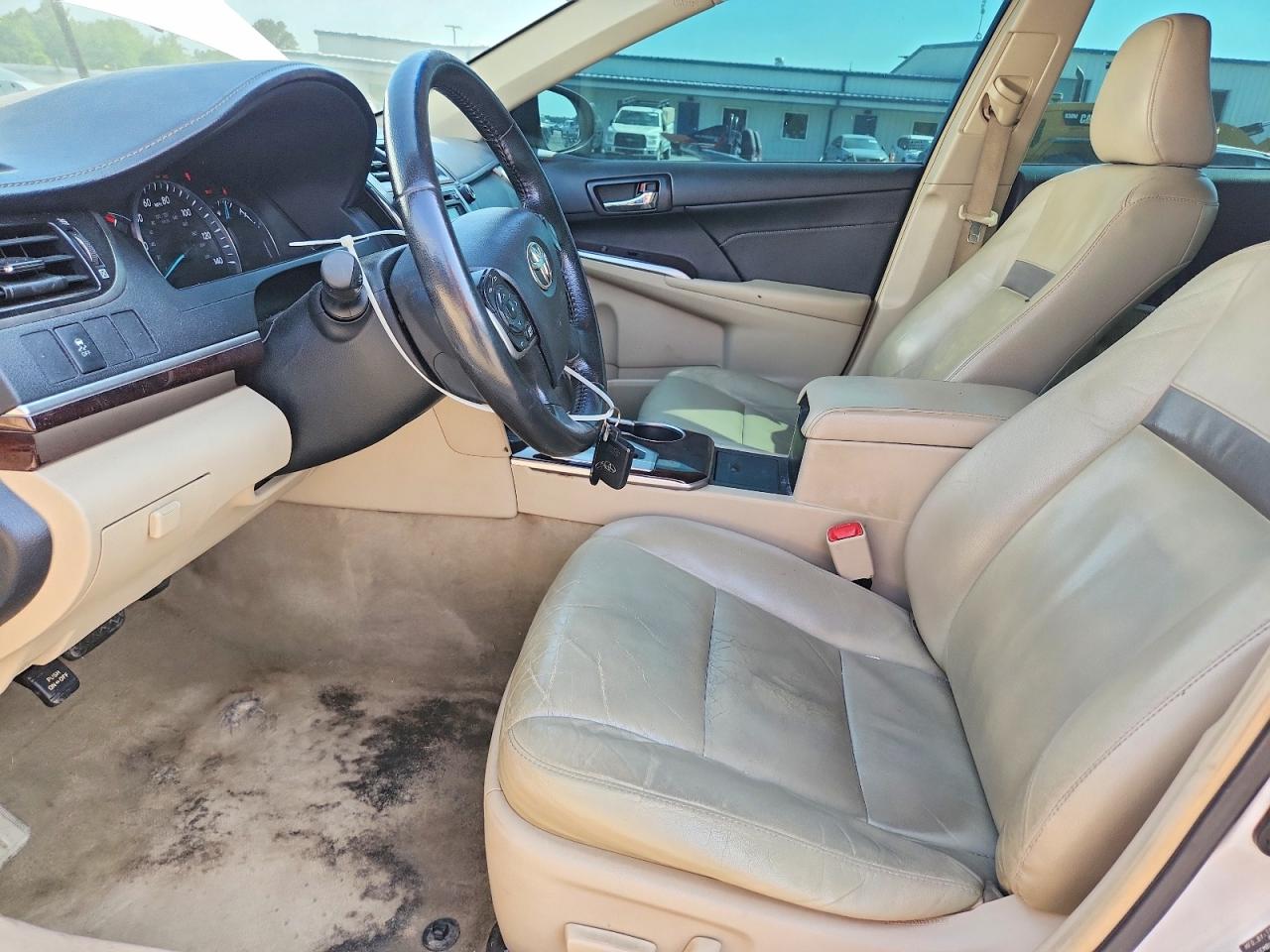 2013 Toyota Camry Xle White vin: 4T4BF1FK1DR298483