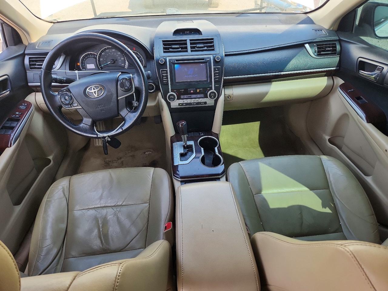 2013 Toyota Camry Xle White vin: 4T4BF1FK1DR298483