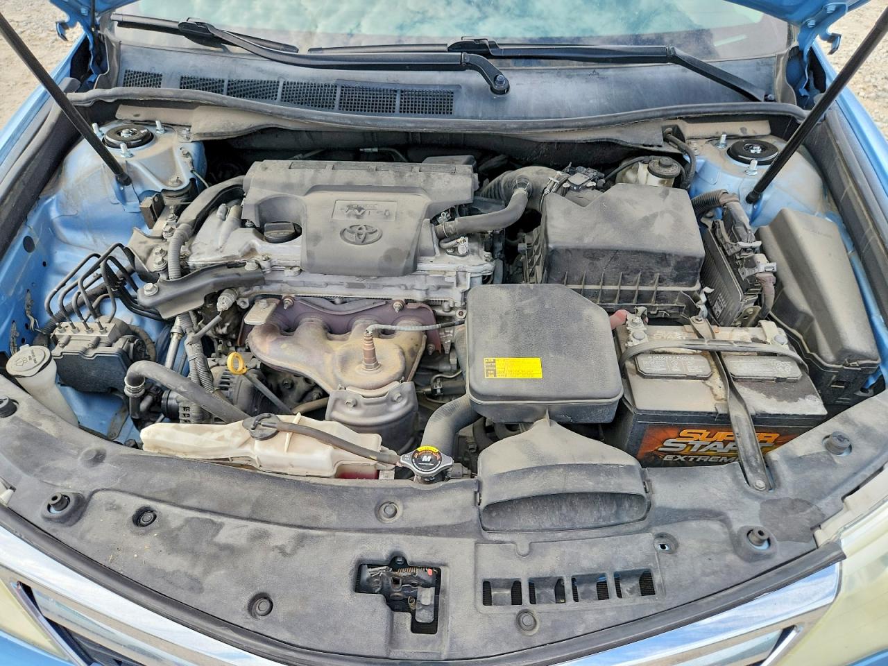 2013 Toyota Camry Le Blue vin: 4T4BF1FK1DR300832