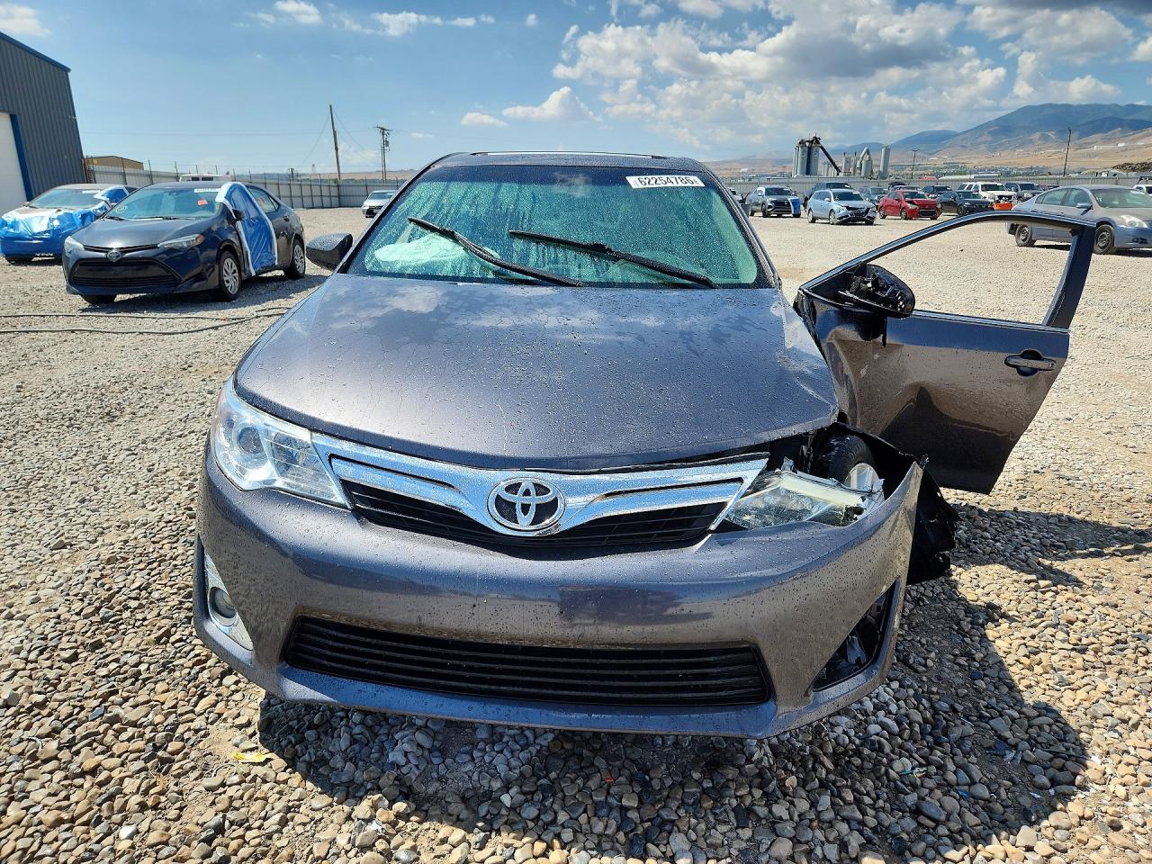 2013 Toyota Camry Xle Gray vin: 4T4BF1FK1DR316948