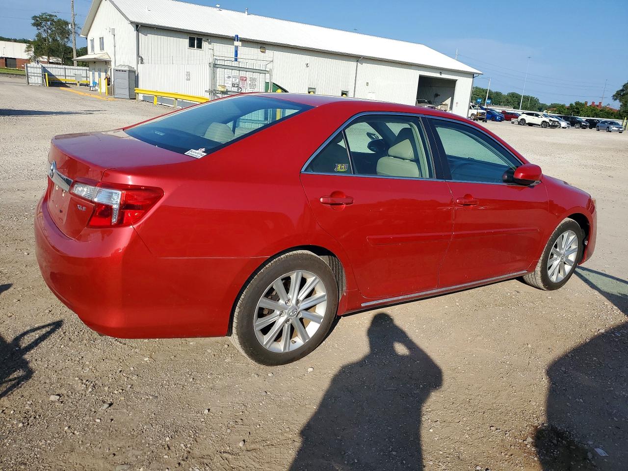 2013 Toyota Camry Xle Красный vin: 4T4BF1FK1DR328890