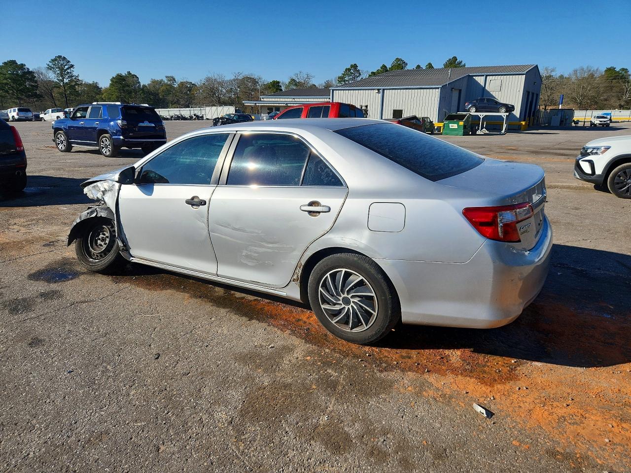 2013 Toyota Camry Le Silver vin: 4T4BF1FK1DR332437