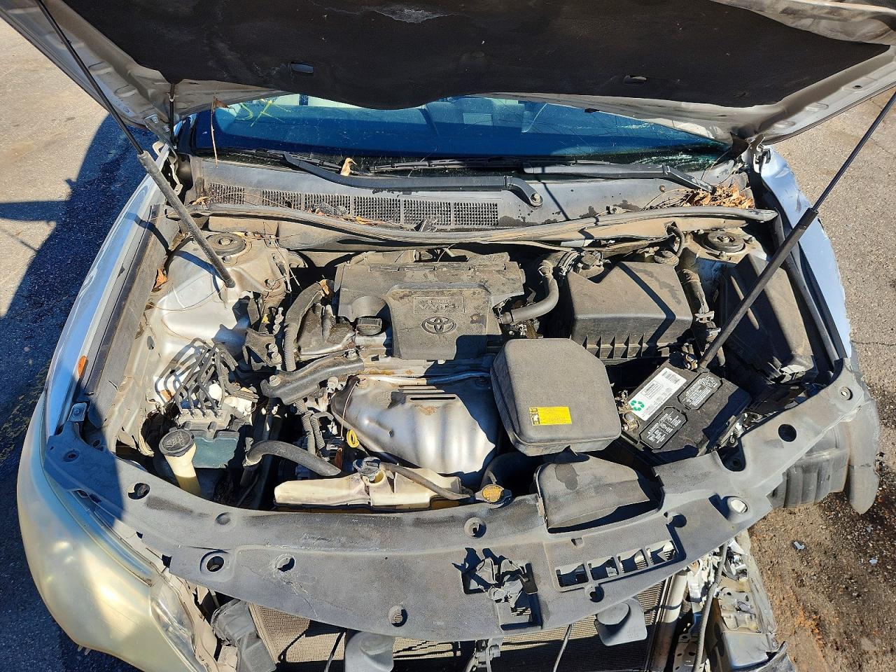 2013 Toyota Camry Le Silver vin: 4T4BF1FK1DR332437