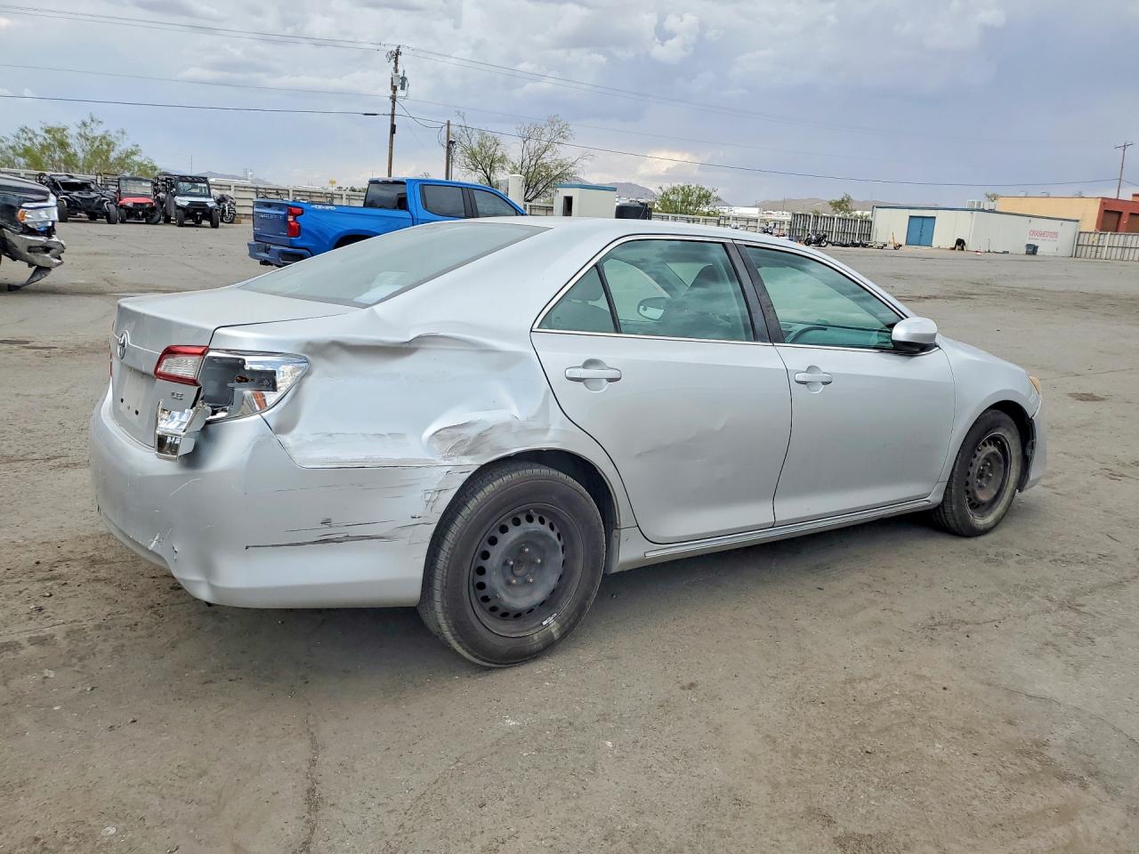 2013 Toyota Camry Le Silver vin: 4T4BF1FK1DR334463