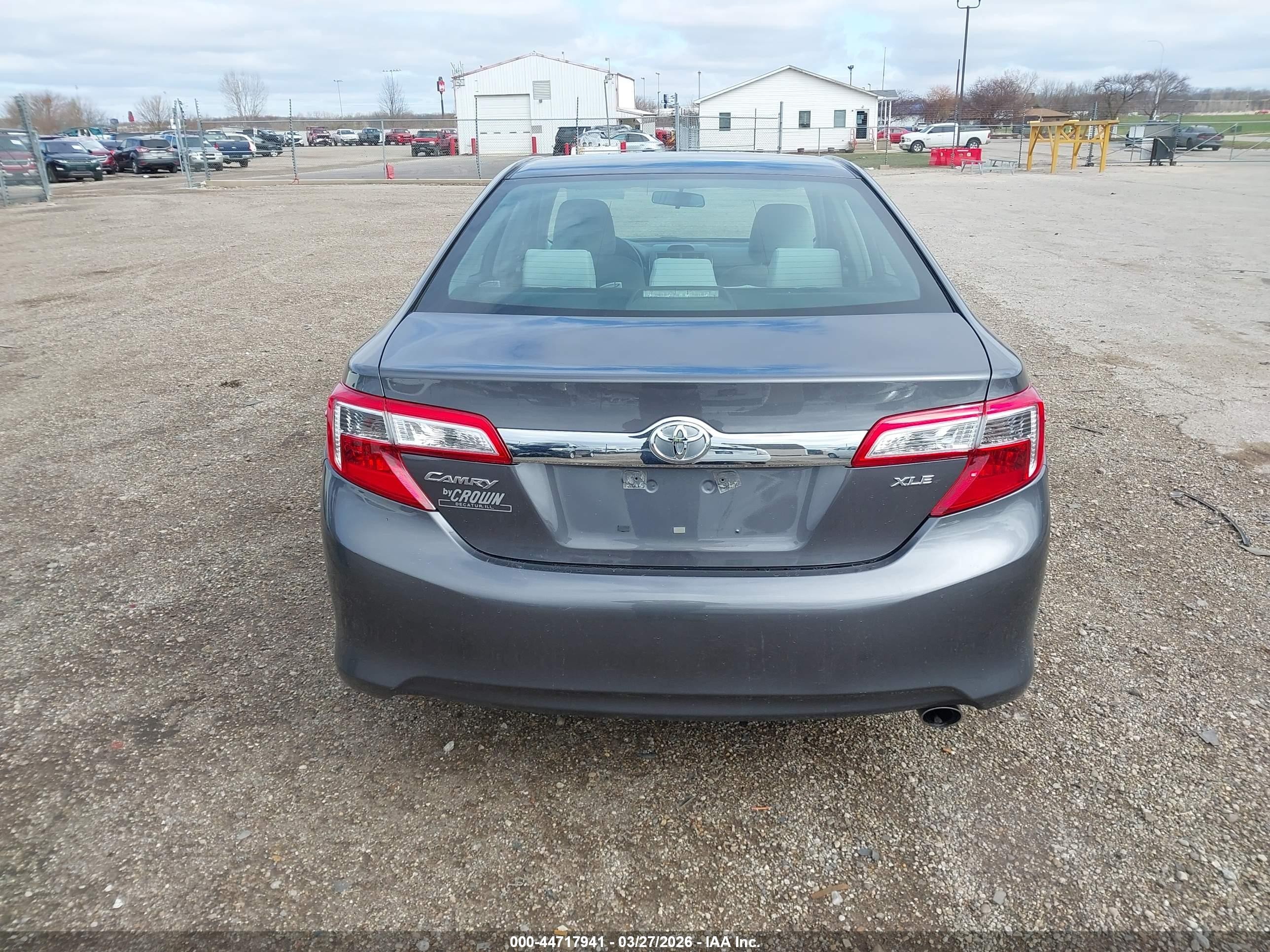2014 Toyota Camry Xle Gray vin: 4T4BF1FK1ER341737