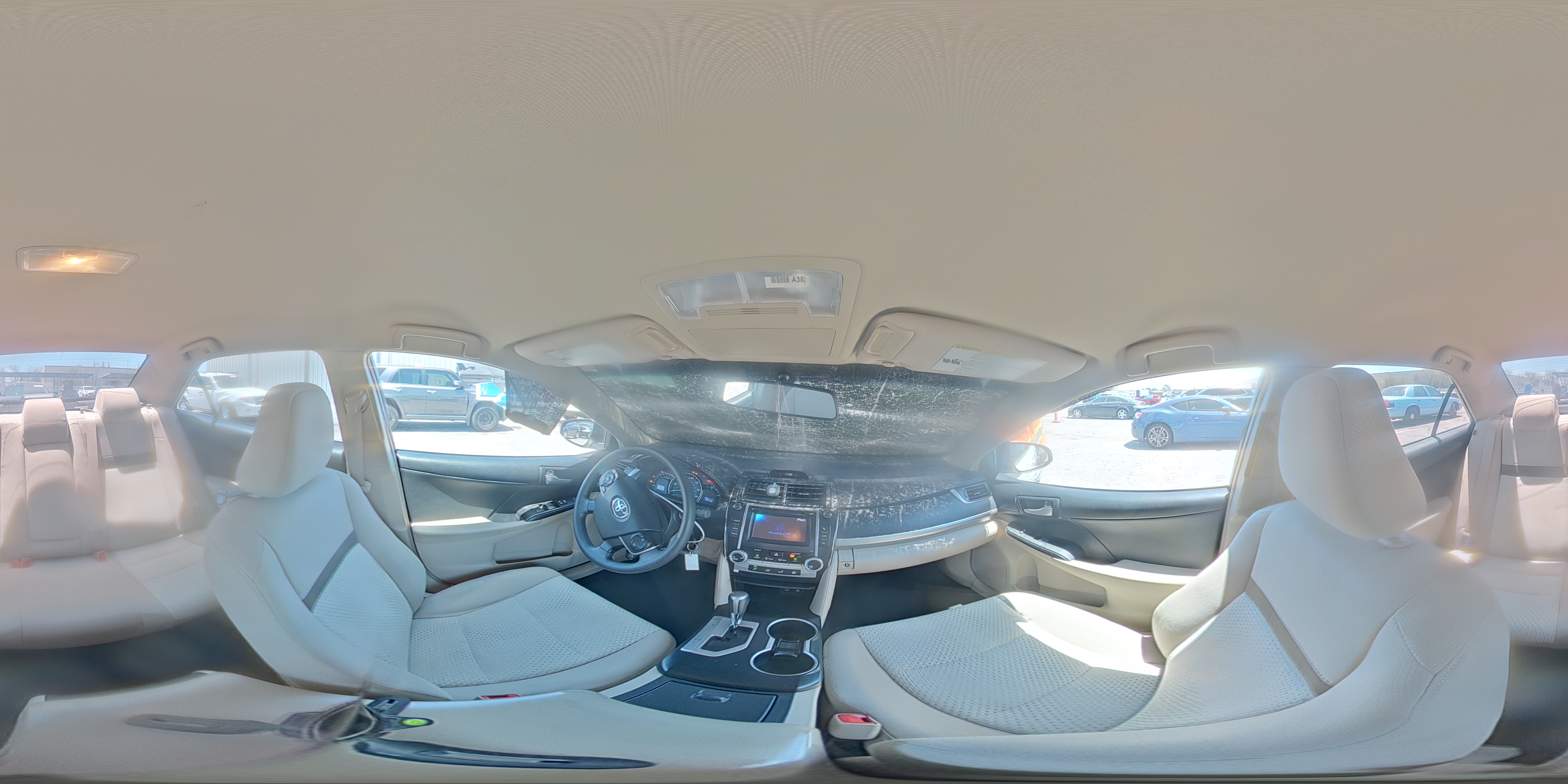 2014 Toyota Camry Le White vin: 4T4BF1FK1ER359753
