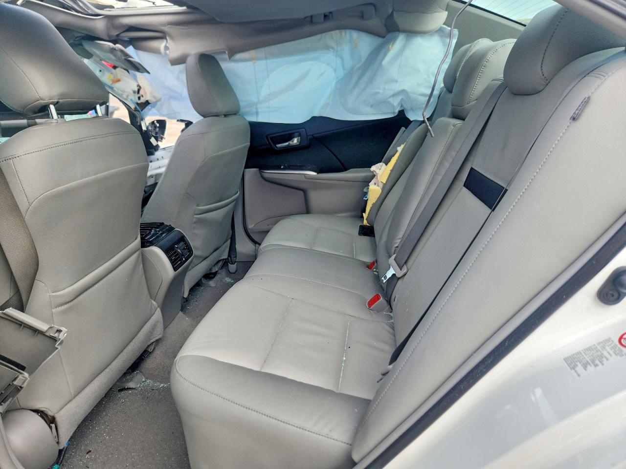 2014 Toyota Camry Xle White vin: 4T4BF1FK1ER364371