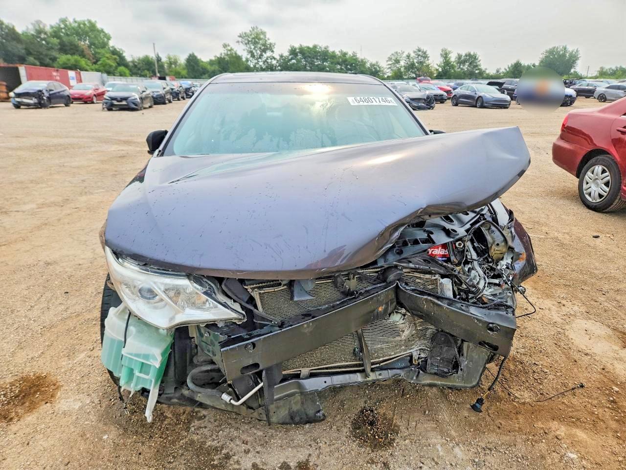 2014 Toyota Camry Xle Gray vin: 4T4BF1FK1ER367089