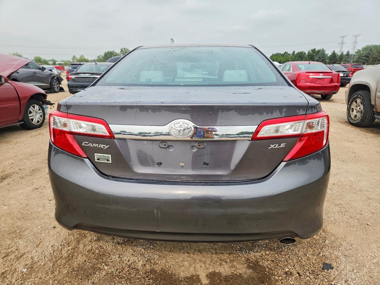 2014 Toyota Camry Xle Gray vin: 4T4BF1FK1ER367089