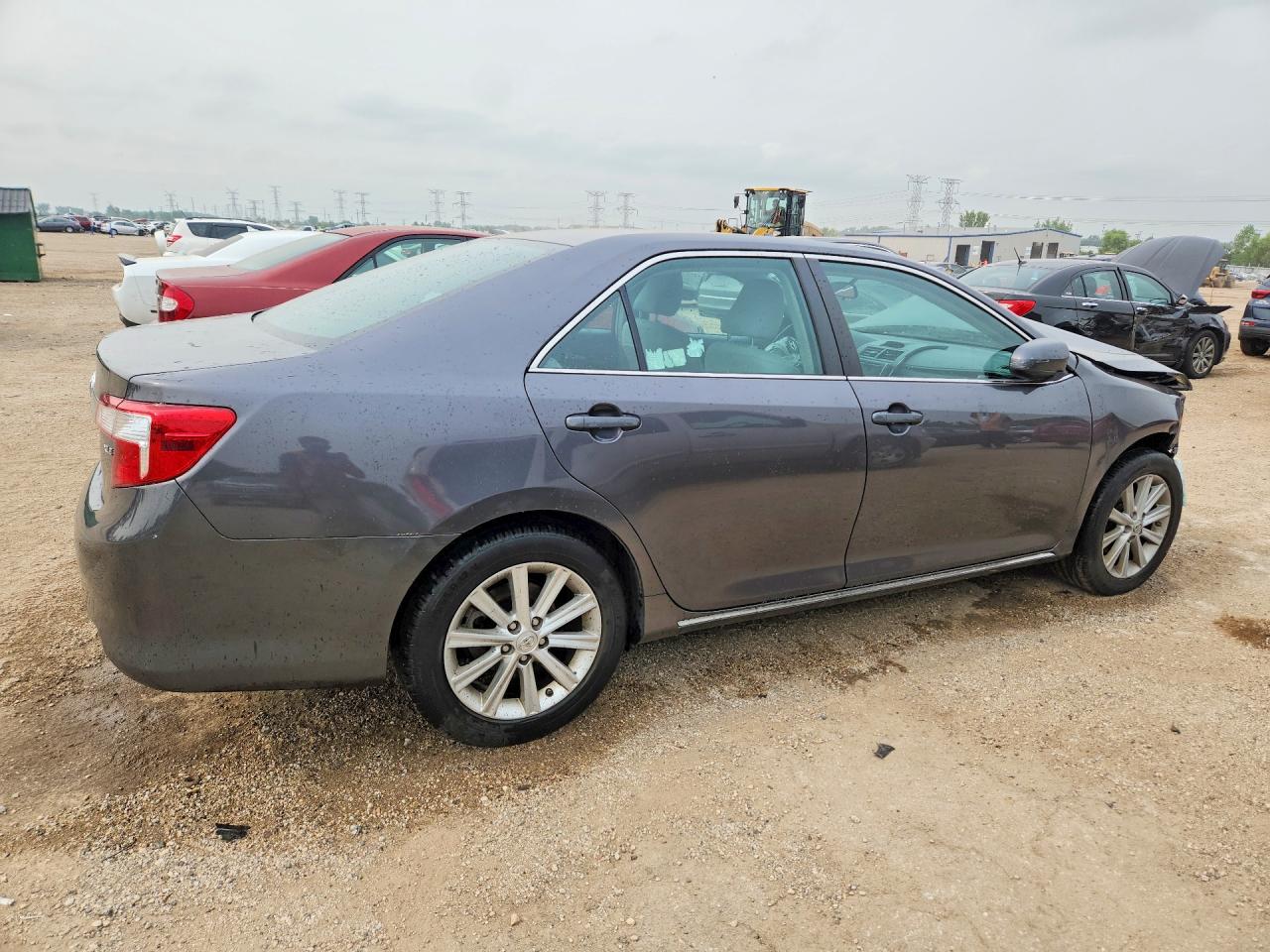 2014 Toyota Camry Xle Gray vin: 4T4BF1FK1ER367089