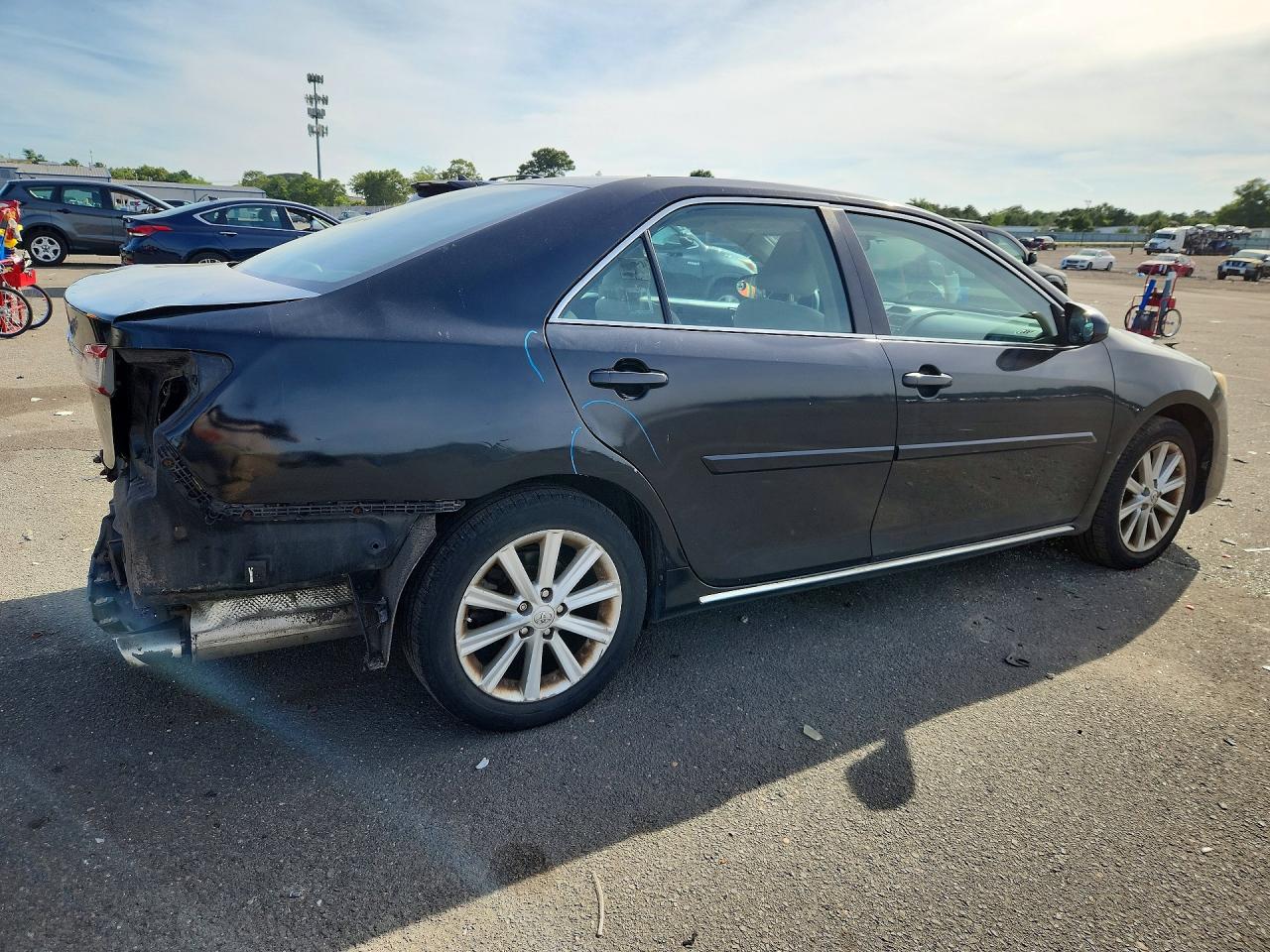 2014 Toyota Camry Xle Black vin: 4T4BF1FK1ER371997
