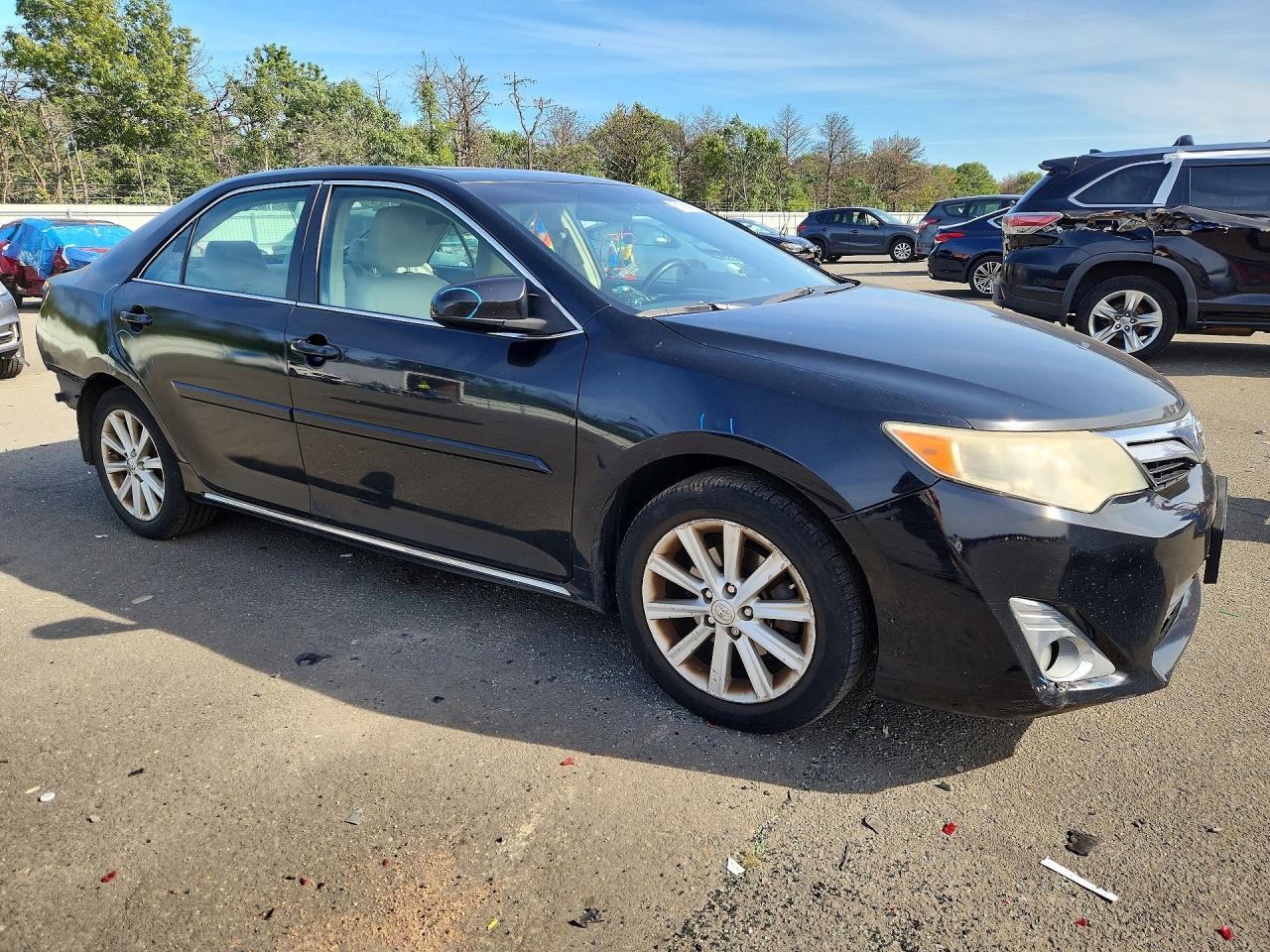 2014 Toyota Camry Xle Black vin: 4T4BF1FK1ER371997