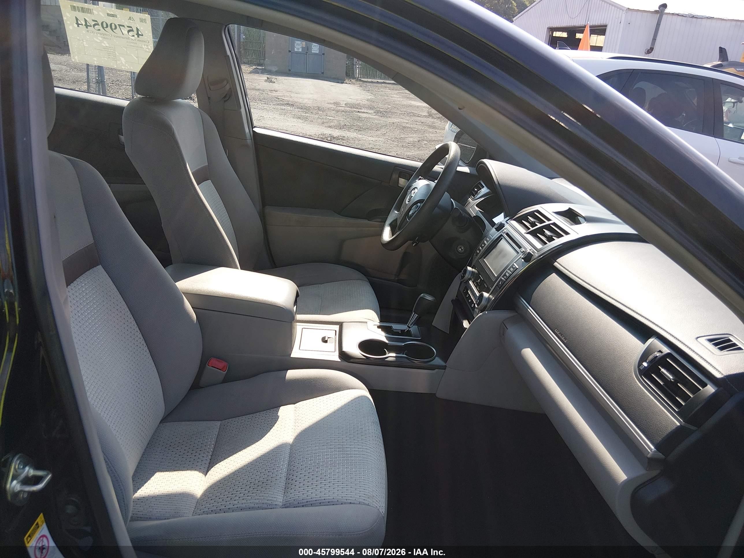 2014 Toyota Camry Le Black vin: 4T4BF1FK1ER394356