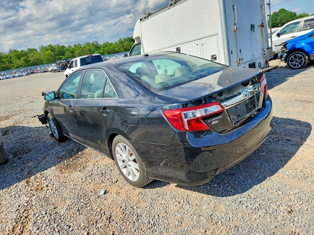 2014 Toyota Camry Xle Black vin: 4T4BF1FK1ER403914