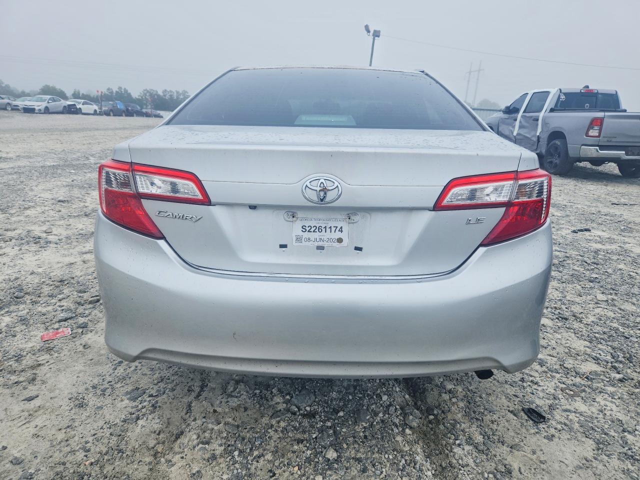 2014 Toyota Camry Le Silver vin: 4T4BF1FK1ER407431