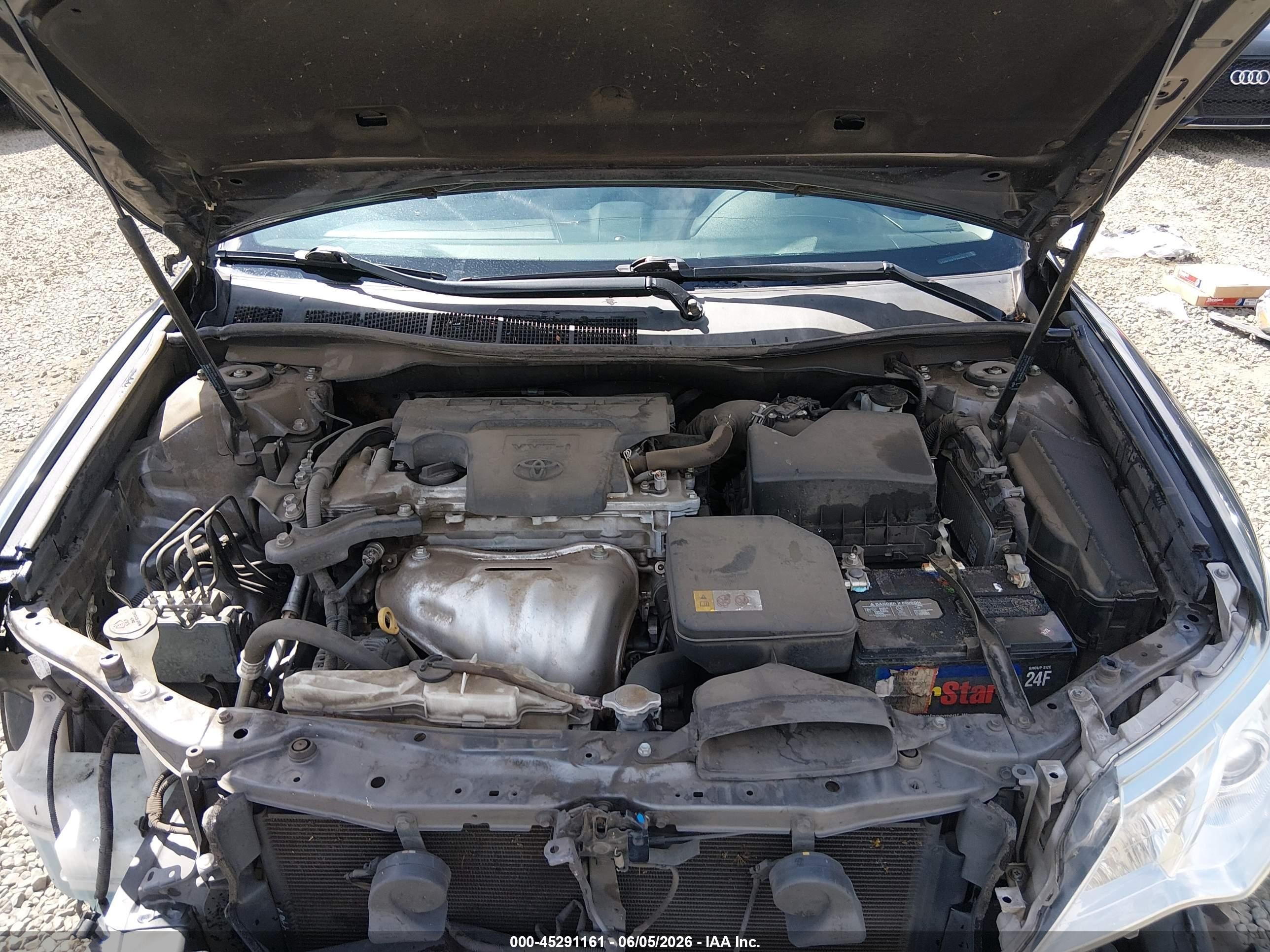 2014 Toyota Camry Xle Gray vin: 4T4BF1FK1ER409972