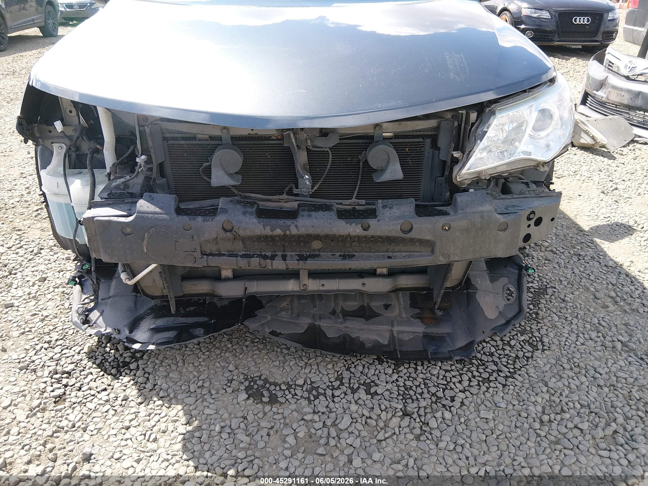 2014 Toyota Camry Xle Gray vin: 4T4BF1FK1ER409972
