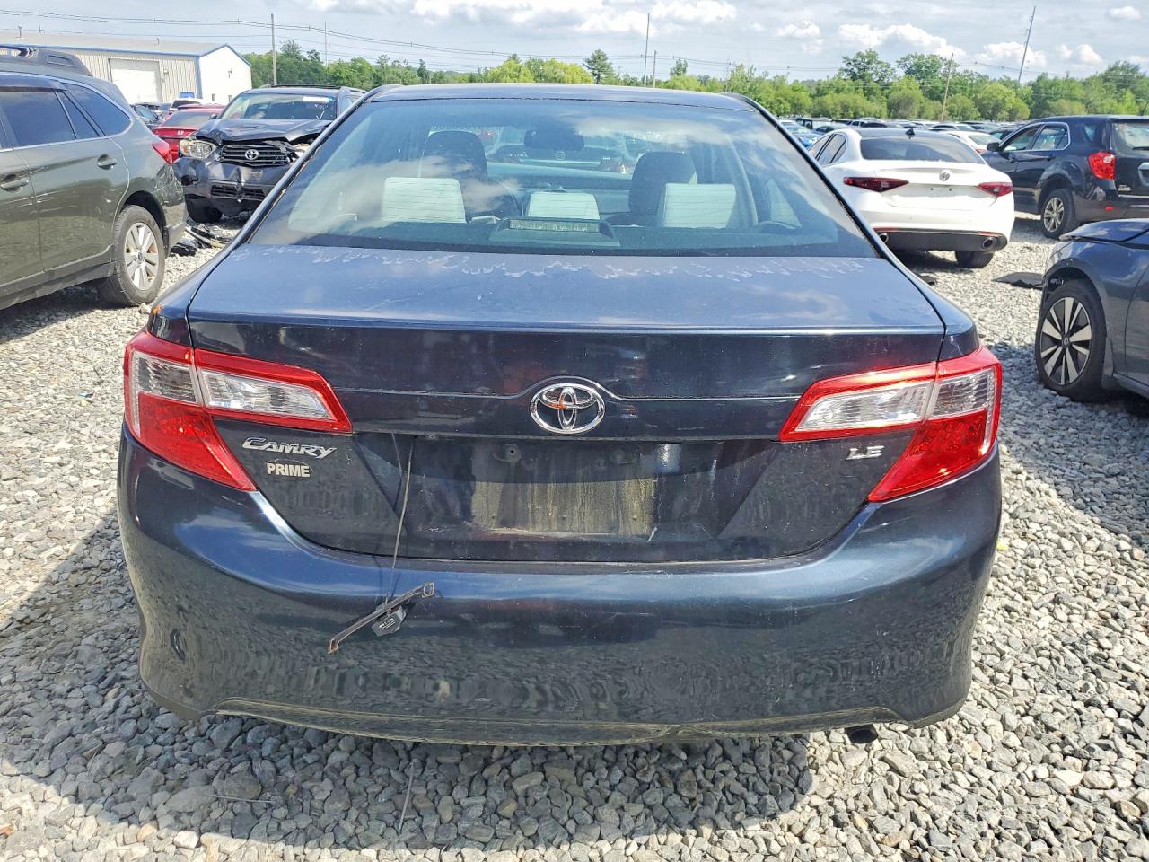 2014 Toyota Camry Le Blue vin: 4T4BF1FK1ER417019