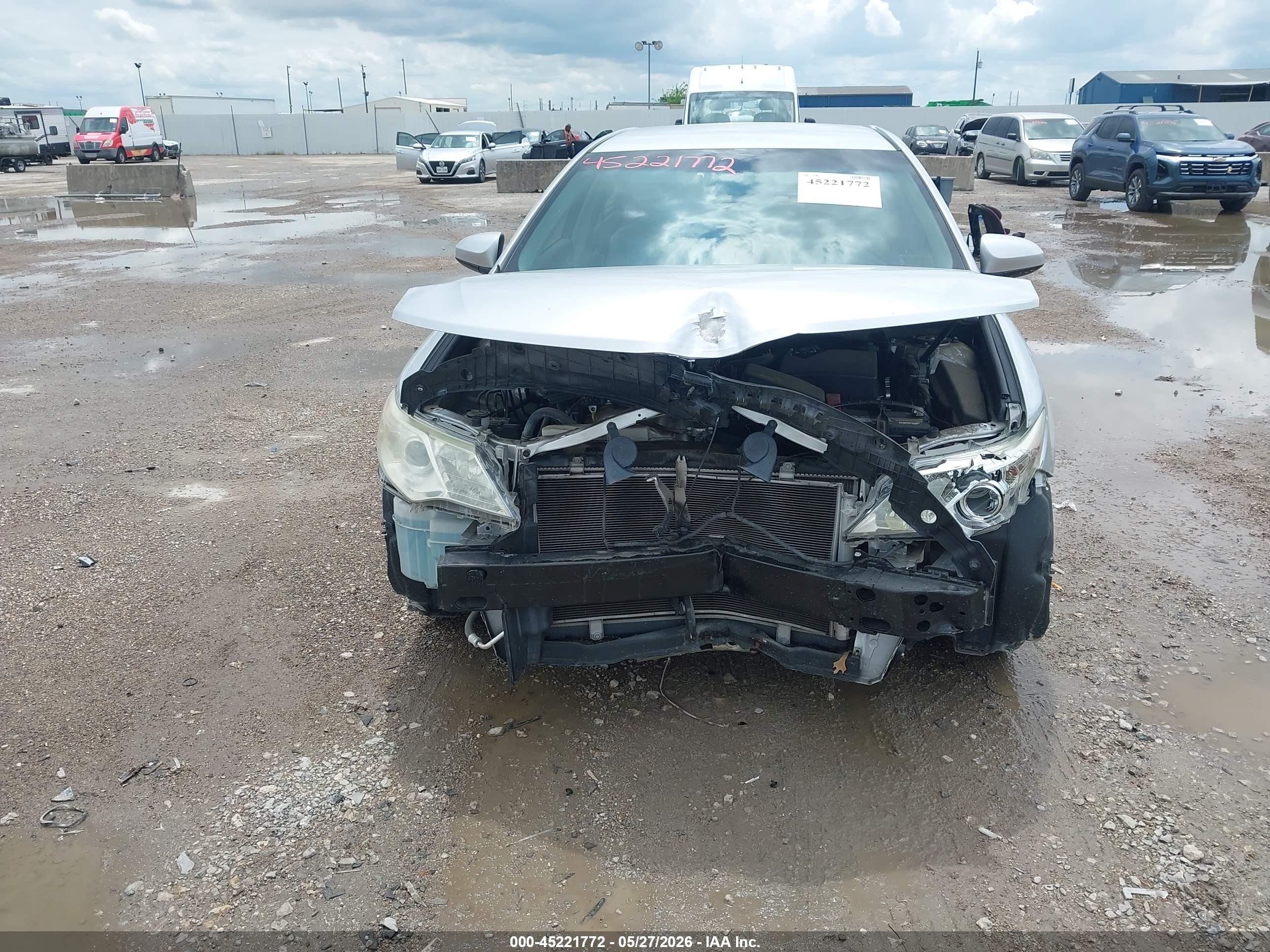 2014 Toyota Camry Le Silver vin: 4T4BF1FK1ER423970