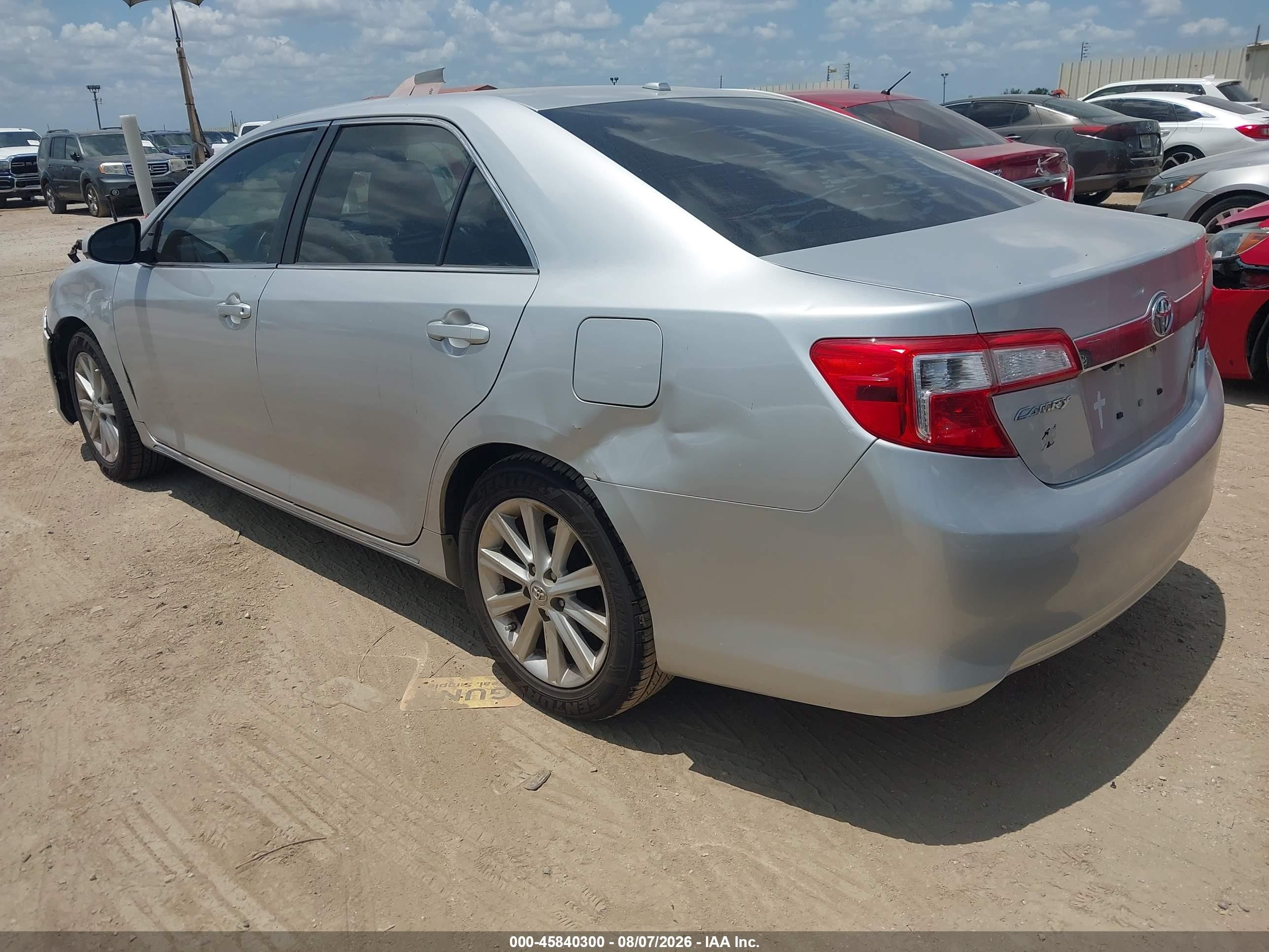 2014 Toyota Camry Xle Серебряный vin: 4T4BF1FK1ER427856