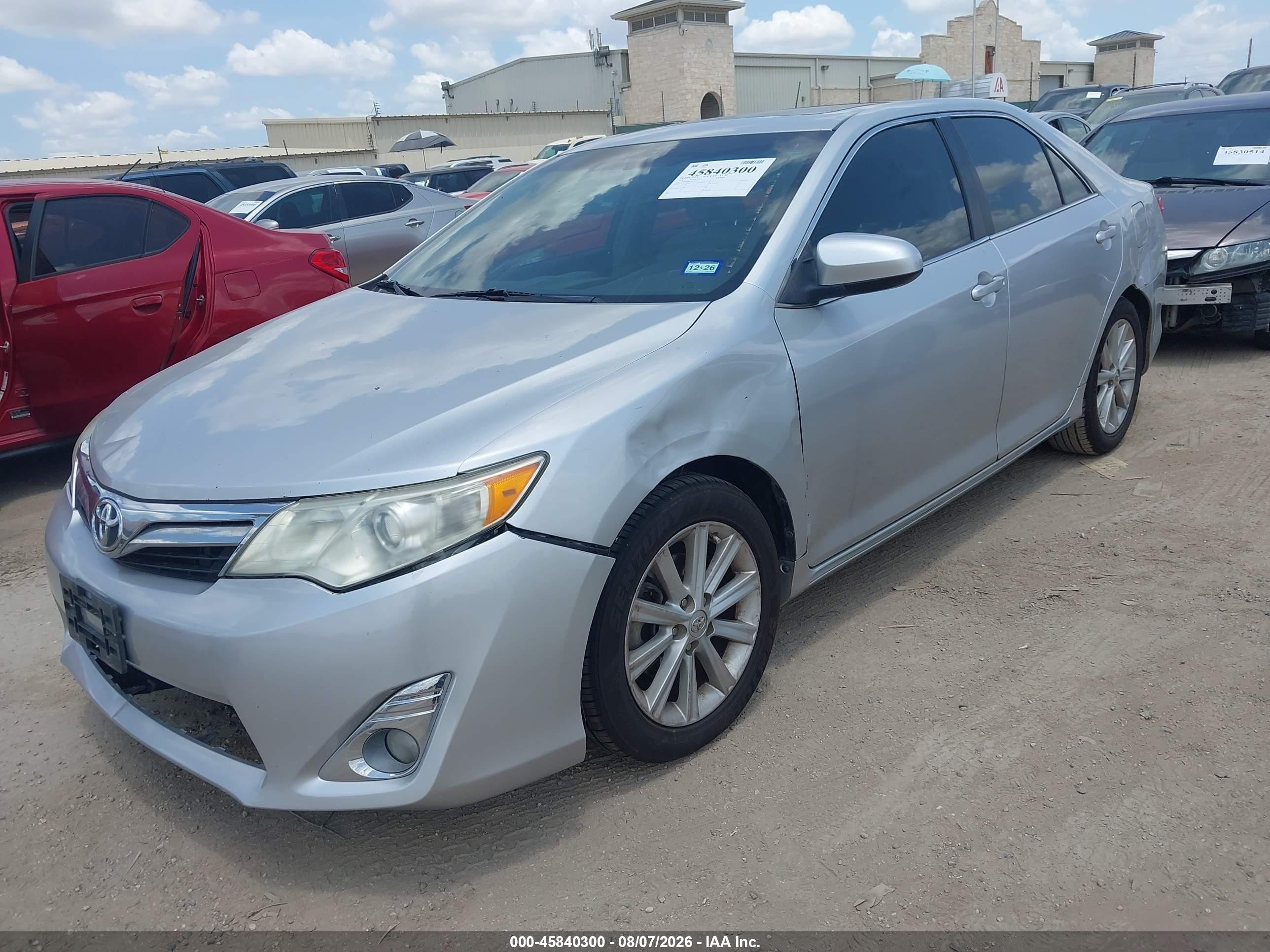 2014 Toyota Camry Xle Серебряный vin: 4T4BF1FK1ER427856