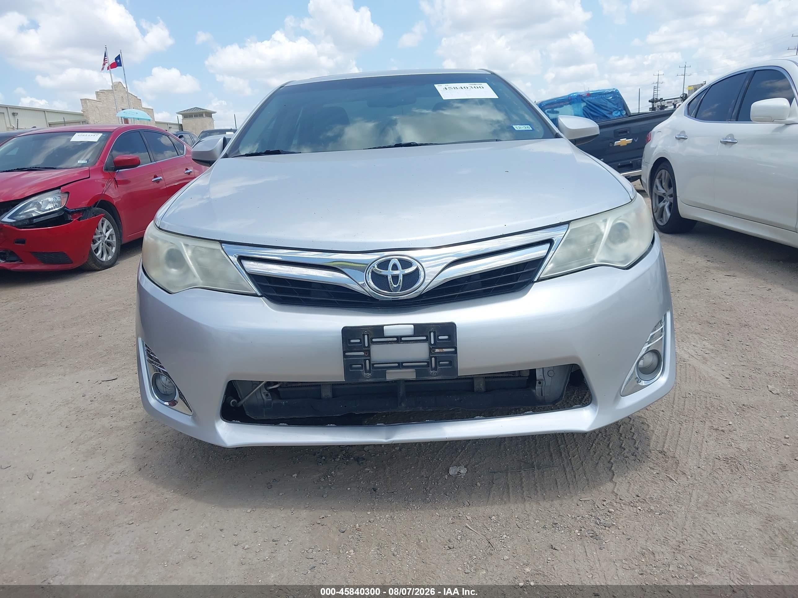 2014 Toyota Camry Xle Серебряный vin: 4T4BF1FK1ER427856