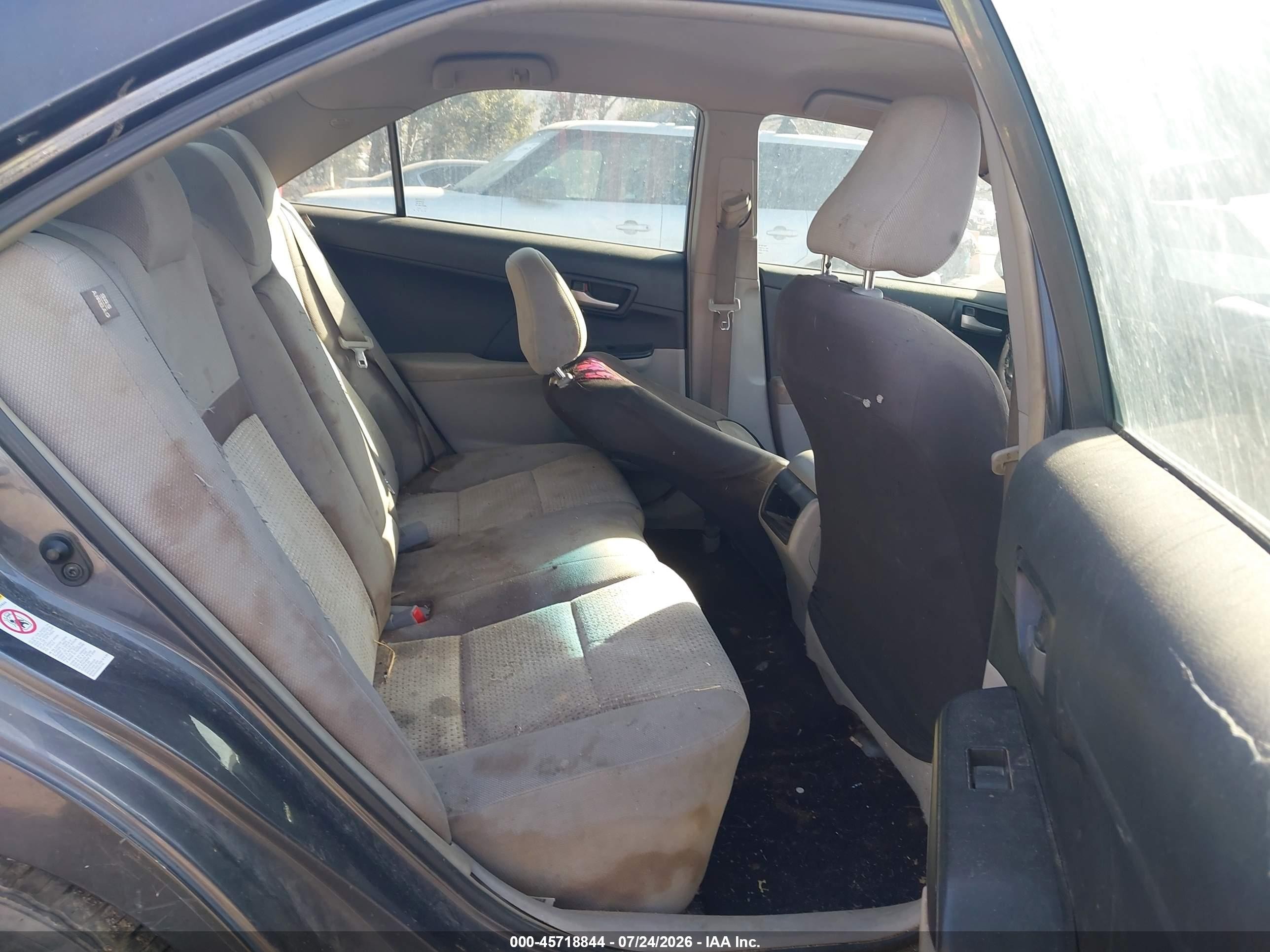 2014 Toyota Camry Le Gray vin: 4T4BF1FK1ER428649