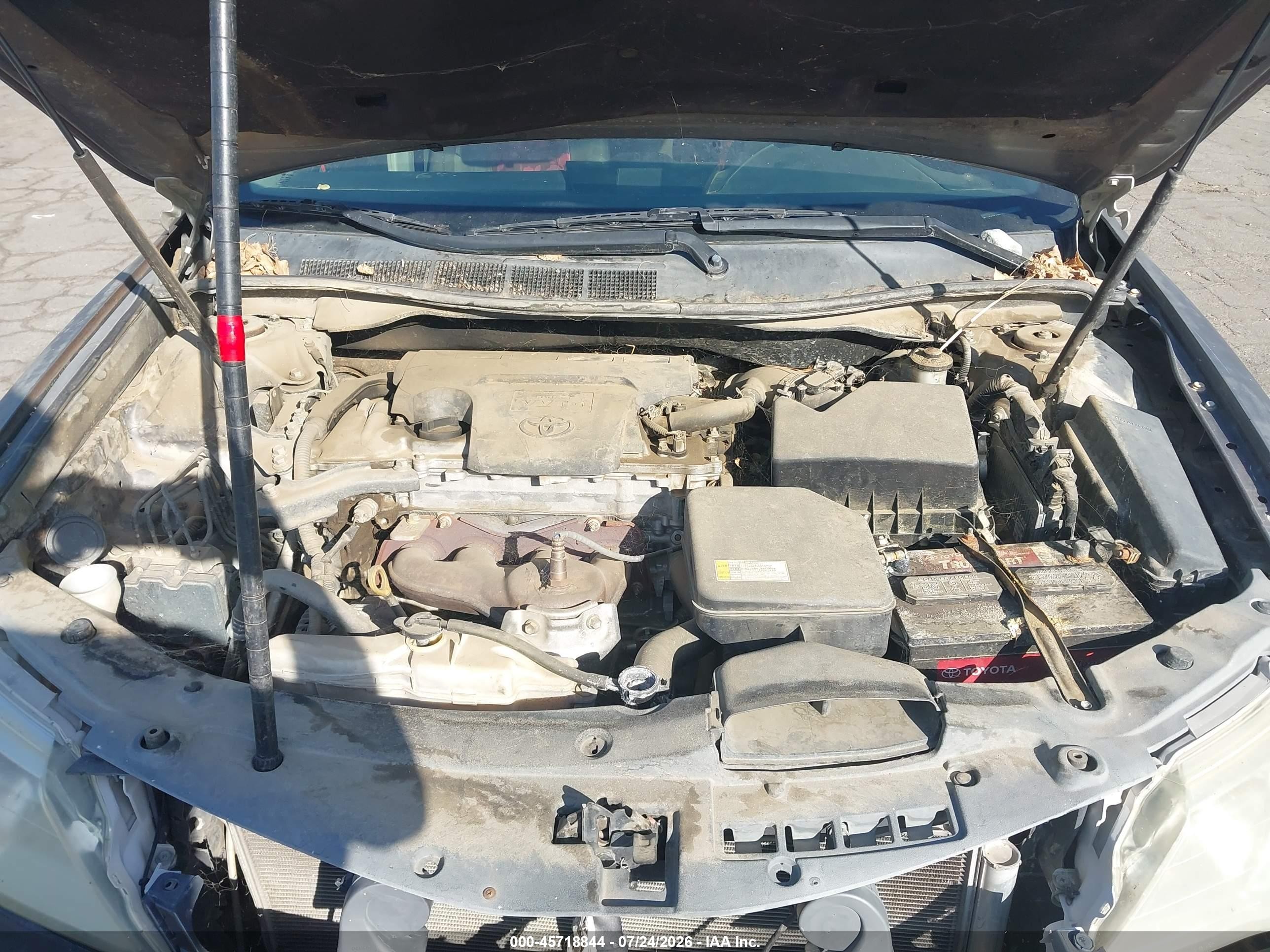 2014 Toyota Camry Le Gray vin: 4T4BF1FK1ER428649