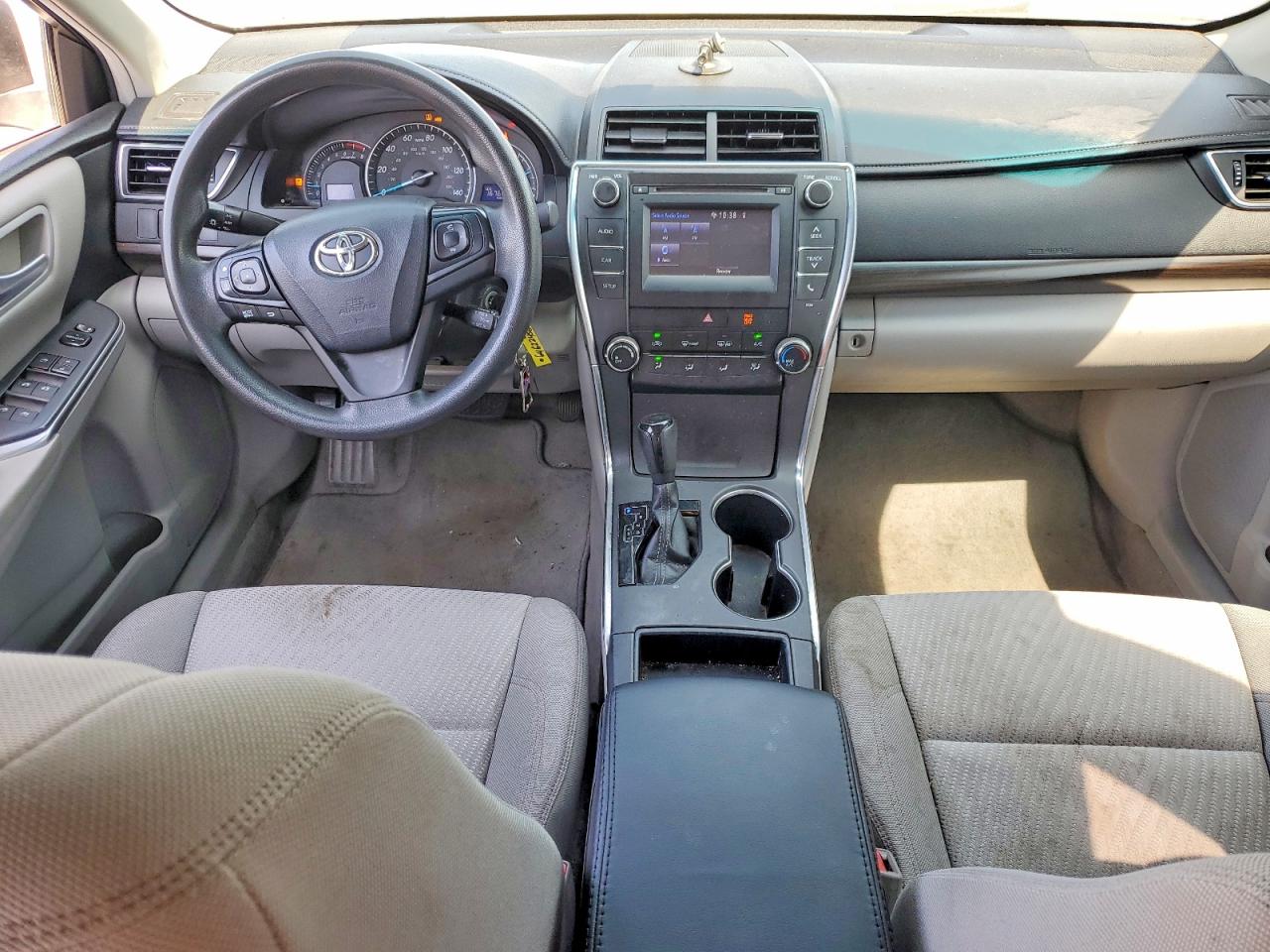 2015 Toyota Camry Le Gray vin: 4T4BF1FK1FR445114
