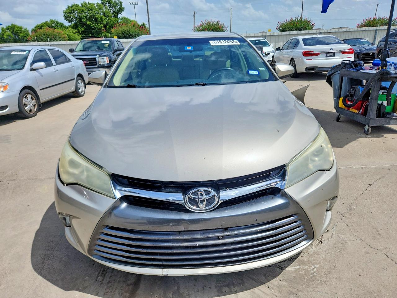 2015 Toyota Camry Le Золотой vin: 4T4BF1FK1FR446652