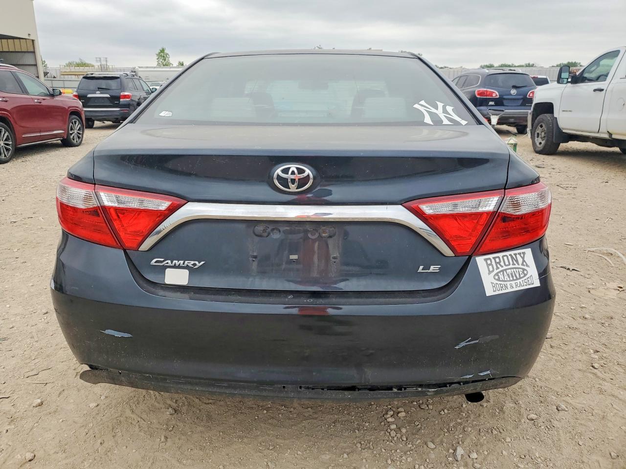 2015 Toyota Camry Le Black vin: 4T4BF1FK1FR472474