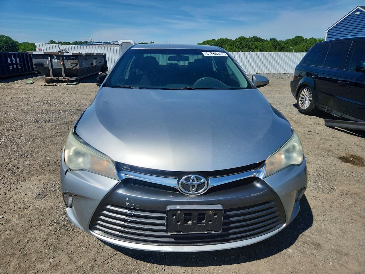 2015 Toyota Camry Le Gray vin: 4T4BF1FK1FR495852