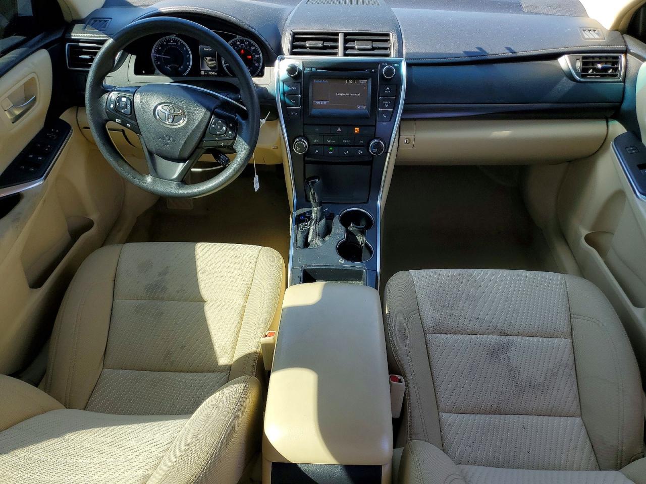 2016 Toyota Camry Le Синий vin: 4T4BF1FK1GR568784
