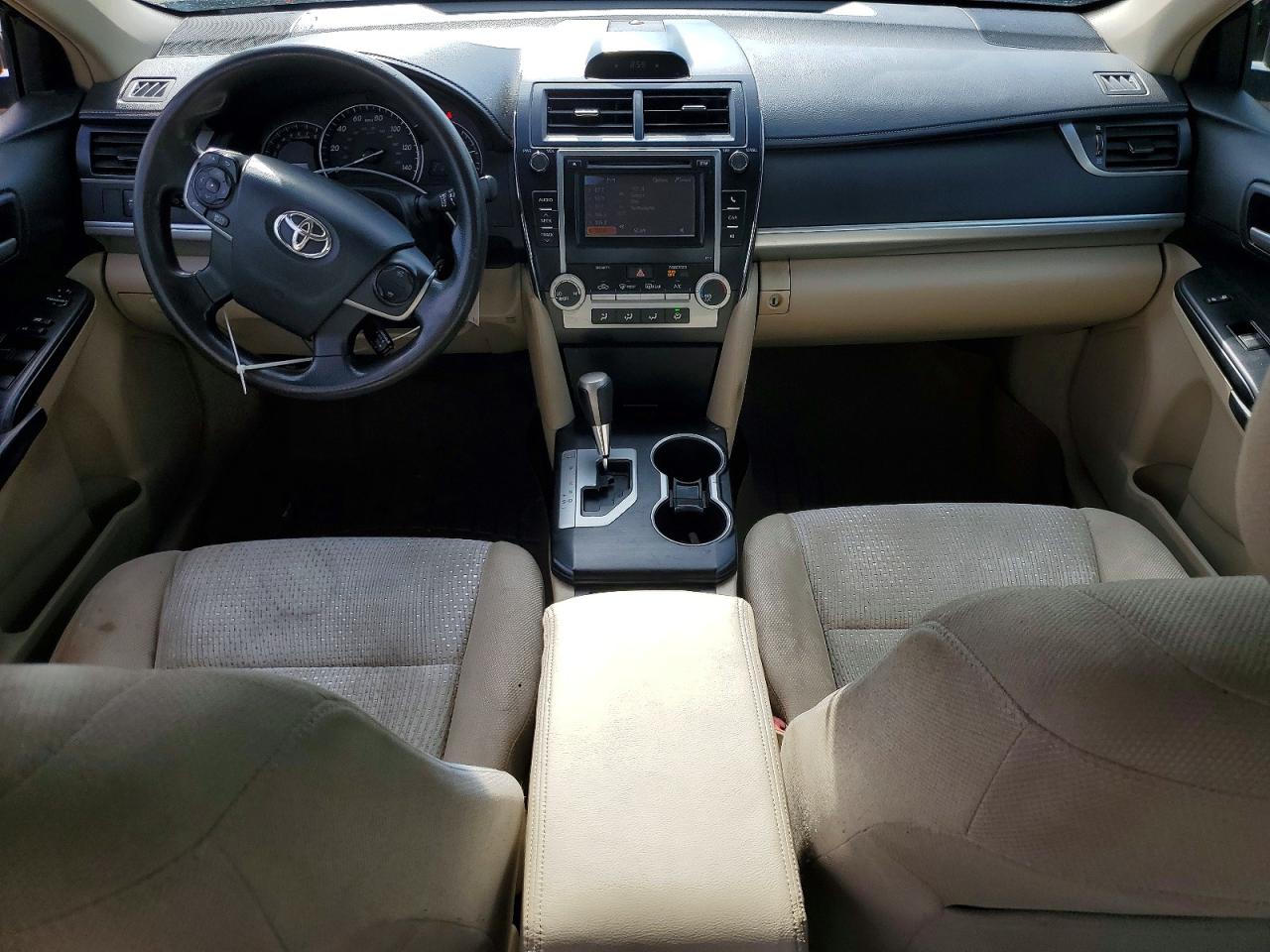 2012 Toyota Camry Le Черный vin: 4T4BF1FK2CR172485
