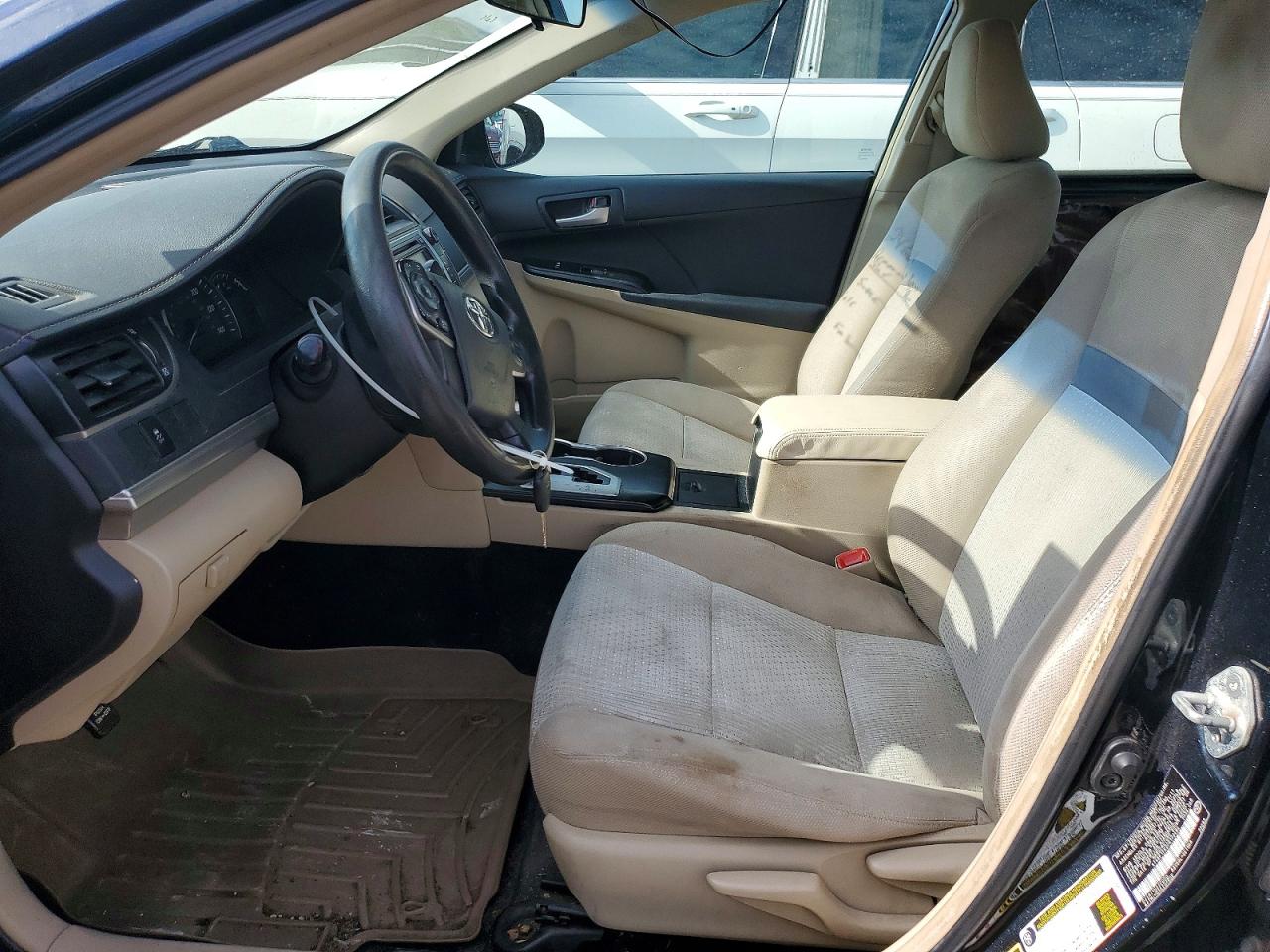 2012 Toyota Camry Le Черный vin: 4T4BF1FK2CR172485