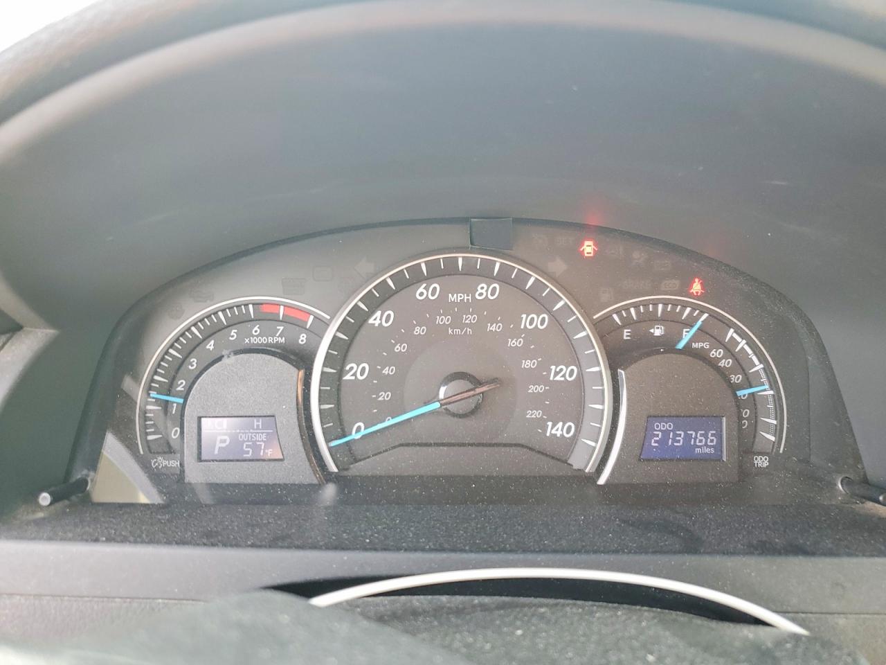 2012 Toyota Camry Le Черный vin: 4T4BF1FK2CR172485