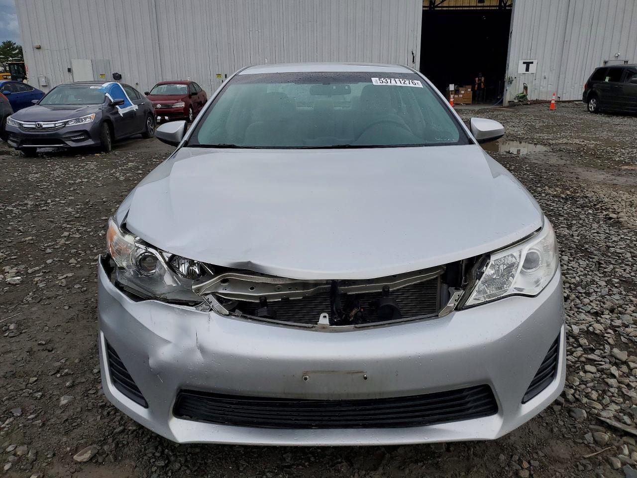 2012 Toyota Camry Le Серебряный vin: 4T4BF1FK2CR177752