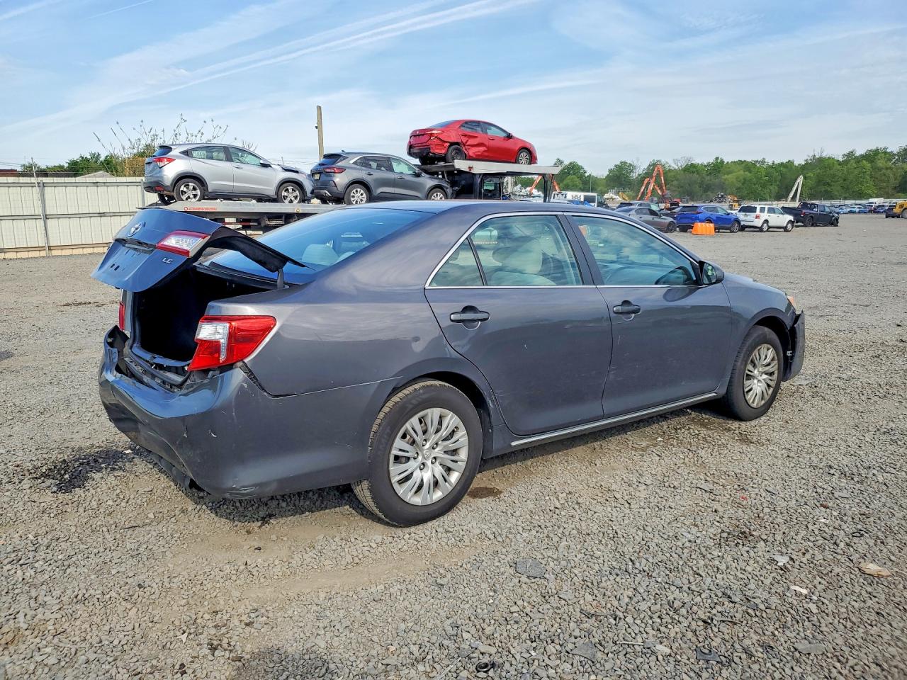 2012 Toyota Camry Le Automatic Серый vin: 4T4BF1FK2CR181025